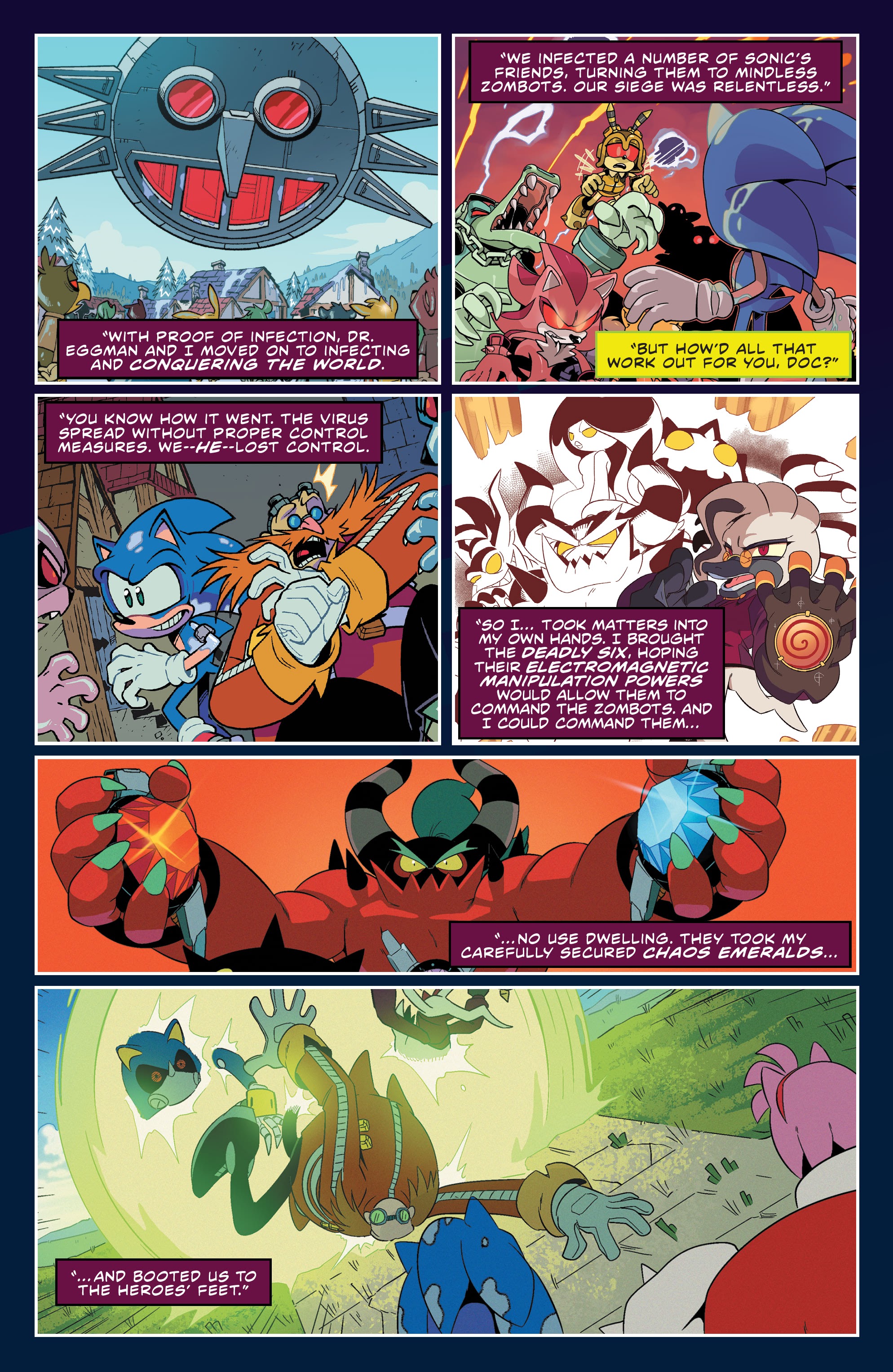 Read online Free Comic Book Day 2022 comic -  Issue # Sonic the Hedgehog - 19