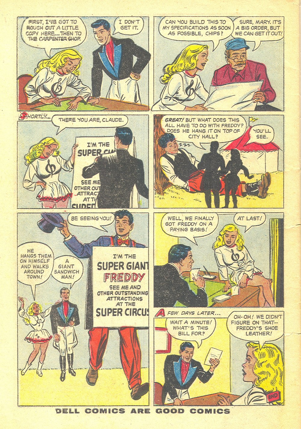 Read online Four Color Comics comic -  Issue #592 - 34