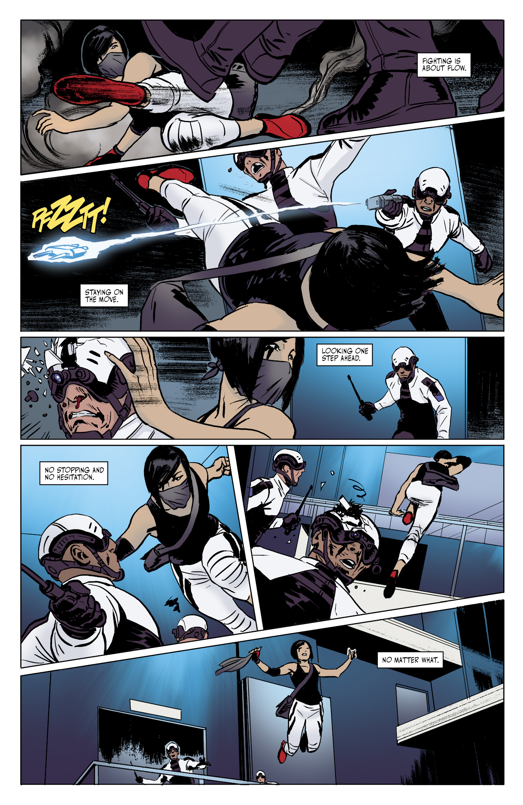 Read online Mirror's Edge: Exordium comic -  Issue #3 - 7