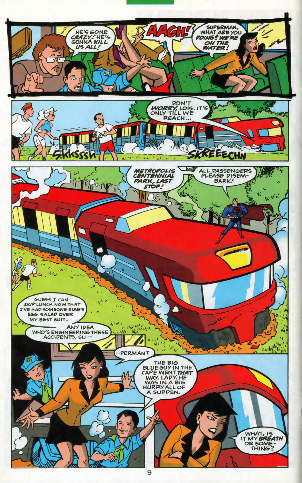 Read online Superman Adventures comic -  Issue #22 - 10