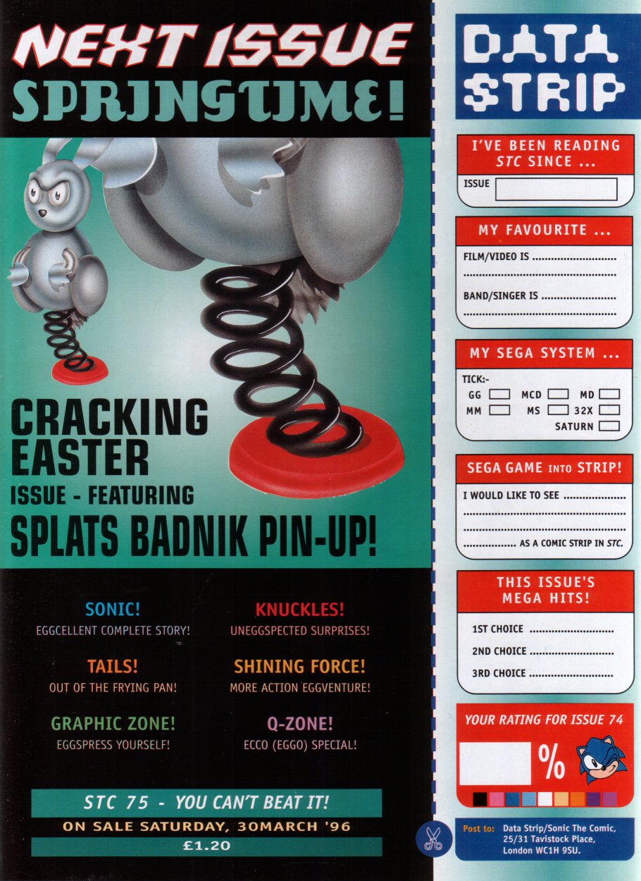 Read online Sonic the Comic comic -  Issue #74 - 32