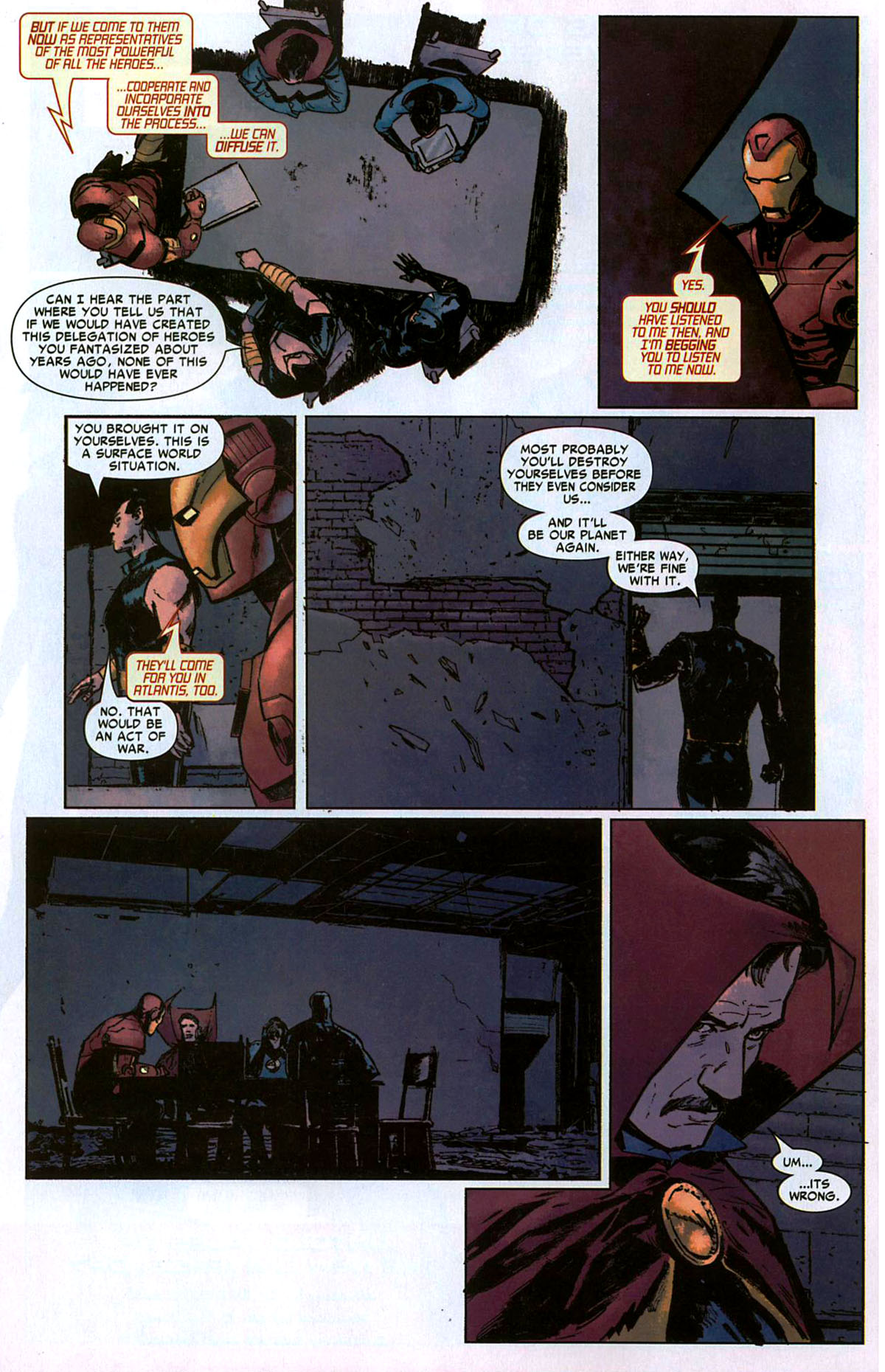 Read online New Avengers: Illuminati (2006) comic -  Issue # Full - 30