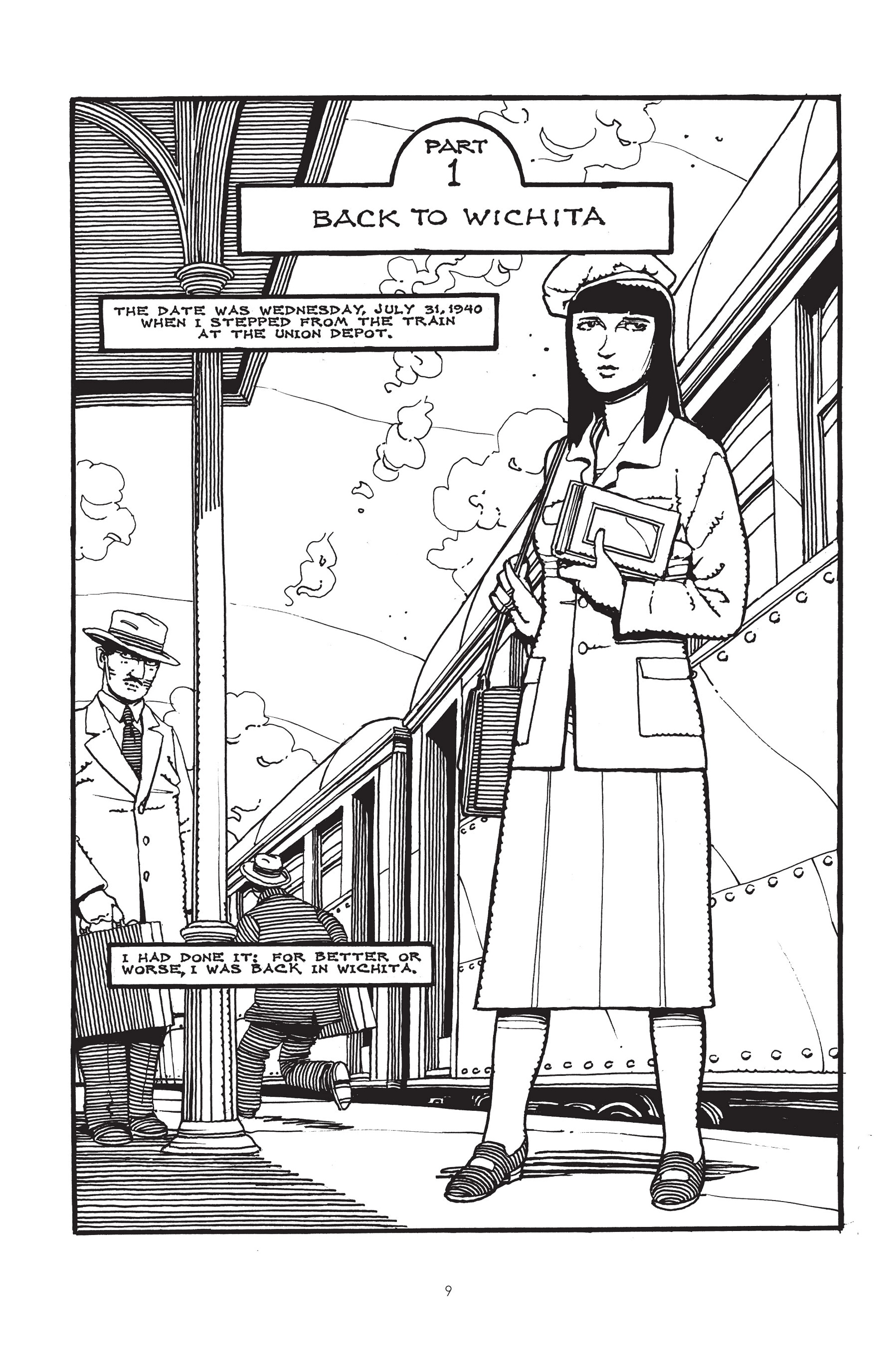 Read online Louise Brooks: Detective comic -  Issue # TPB - 10