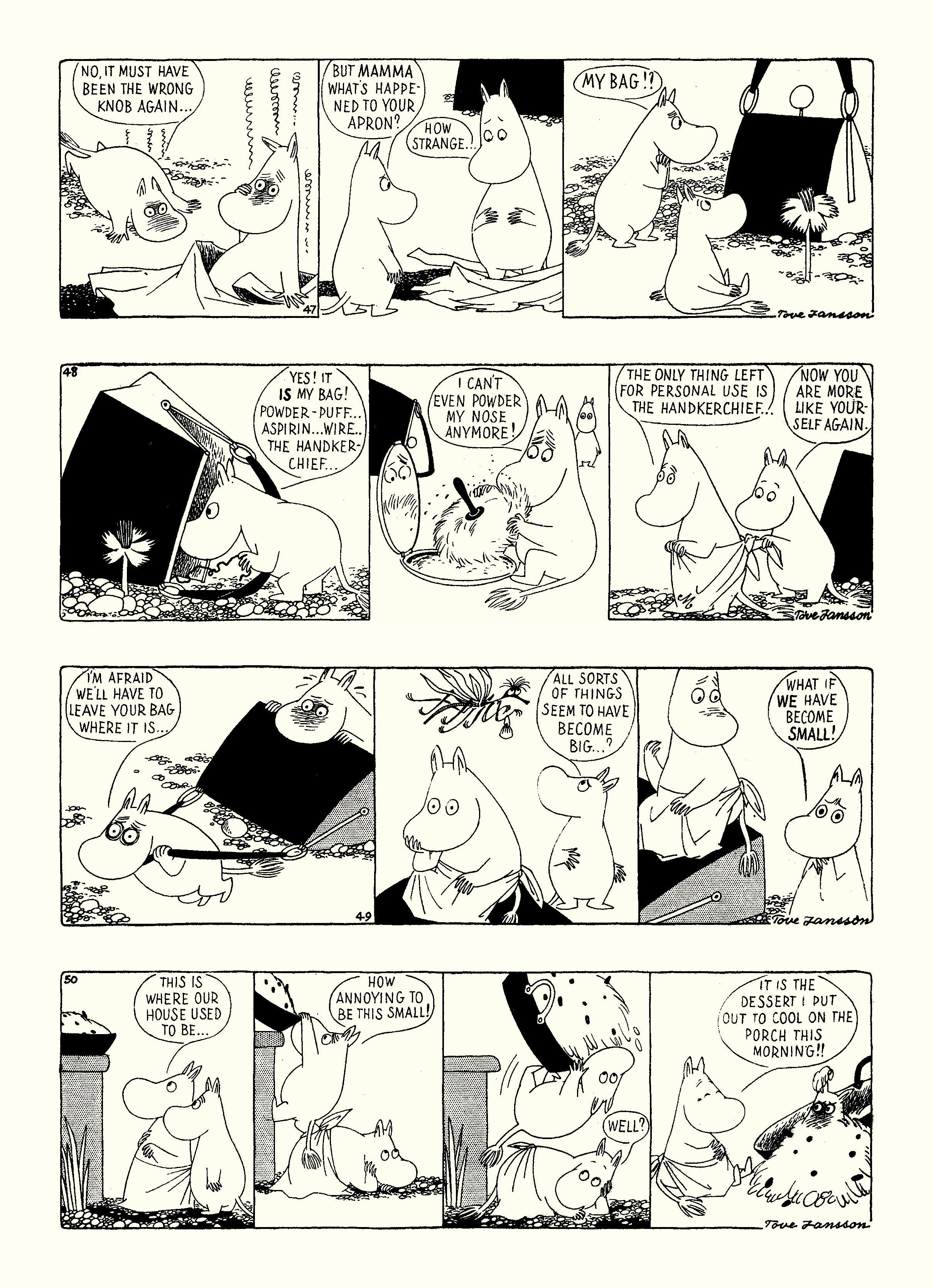 Read online Moomin: The Complete Tove Jansson Comic Strip comic -  Issue # TPB 3 - 49