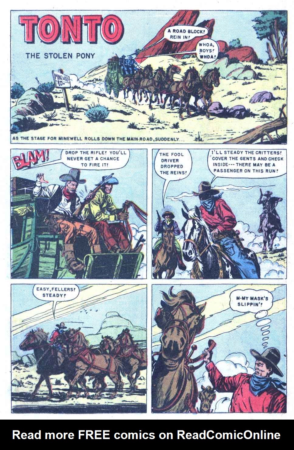 Read online Lone Ranger's Companion Tonto comic -  Issue #14 - 20