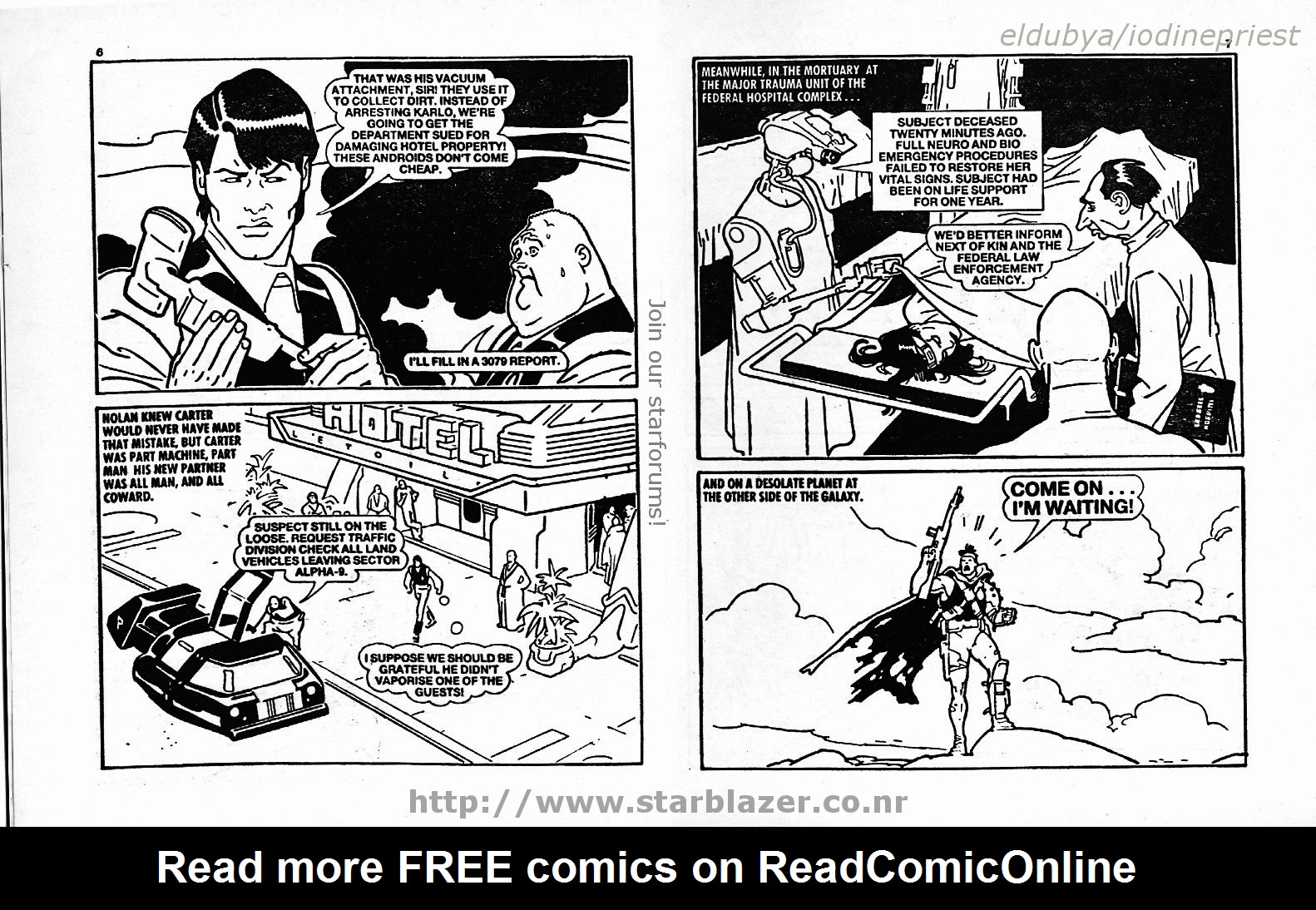Read online Starblazer comic -  Issue #272 - 5