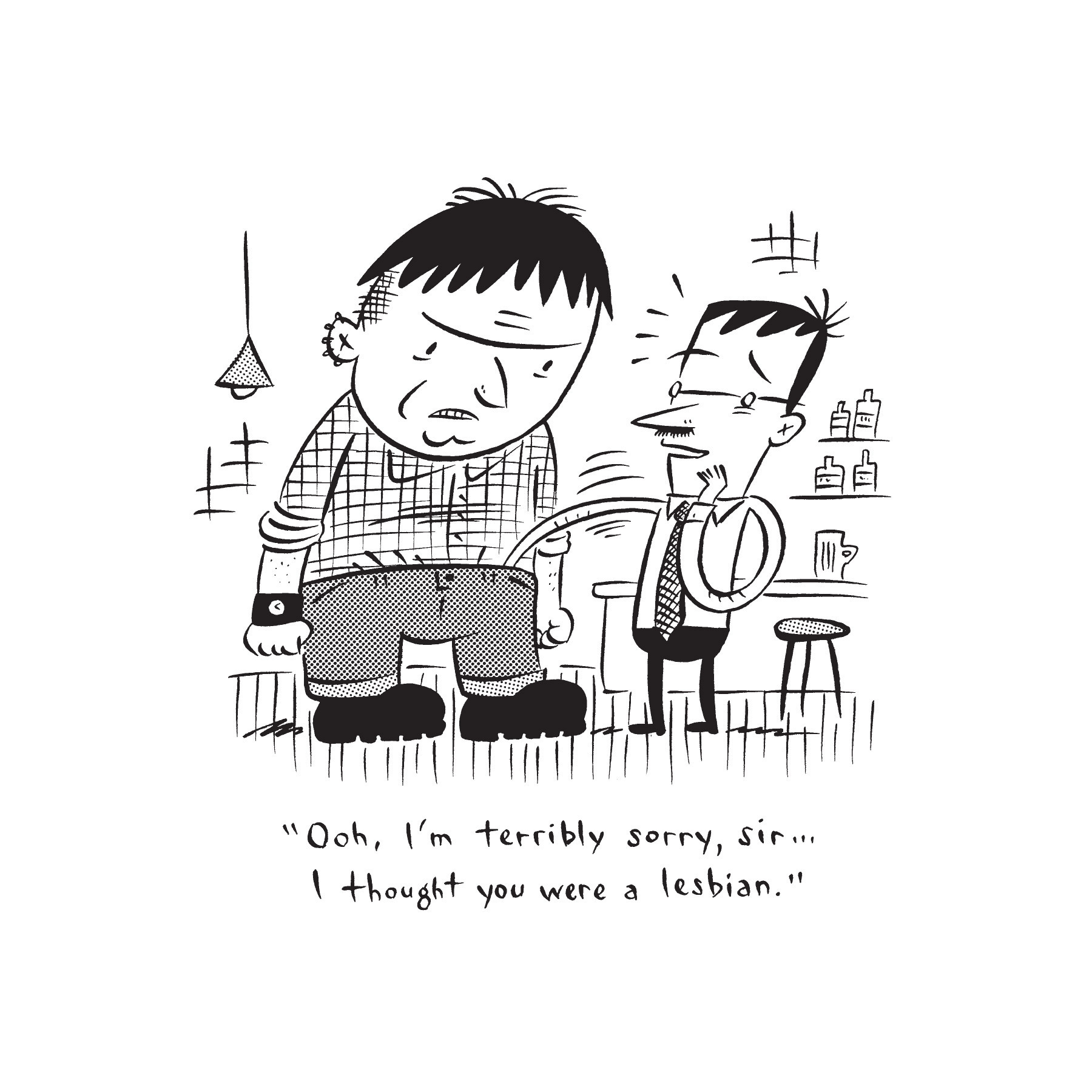Read online Ho! The Morally Questionable Cartoons of Ivan Brunetti comic -  Issue # TPB - 7