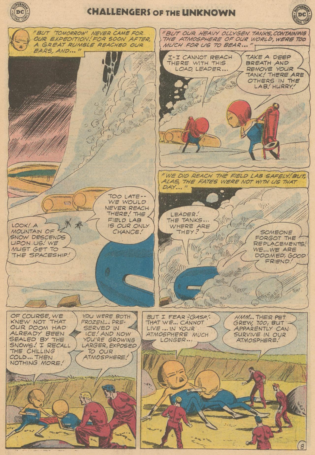 Read online Challengers of the Unknown (1958) comic -  Issue #17 - 24