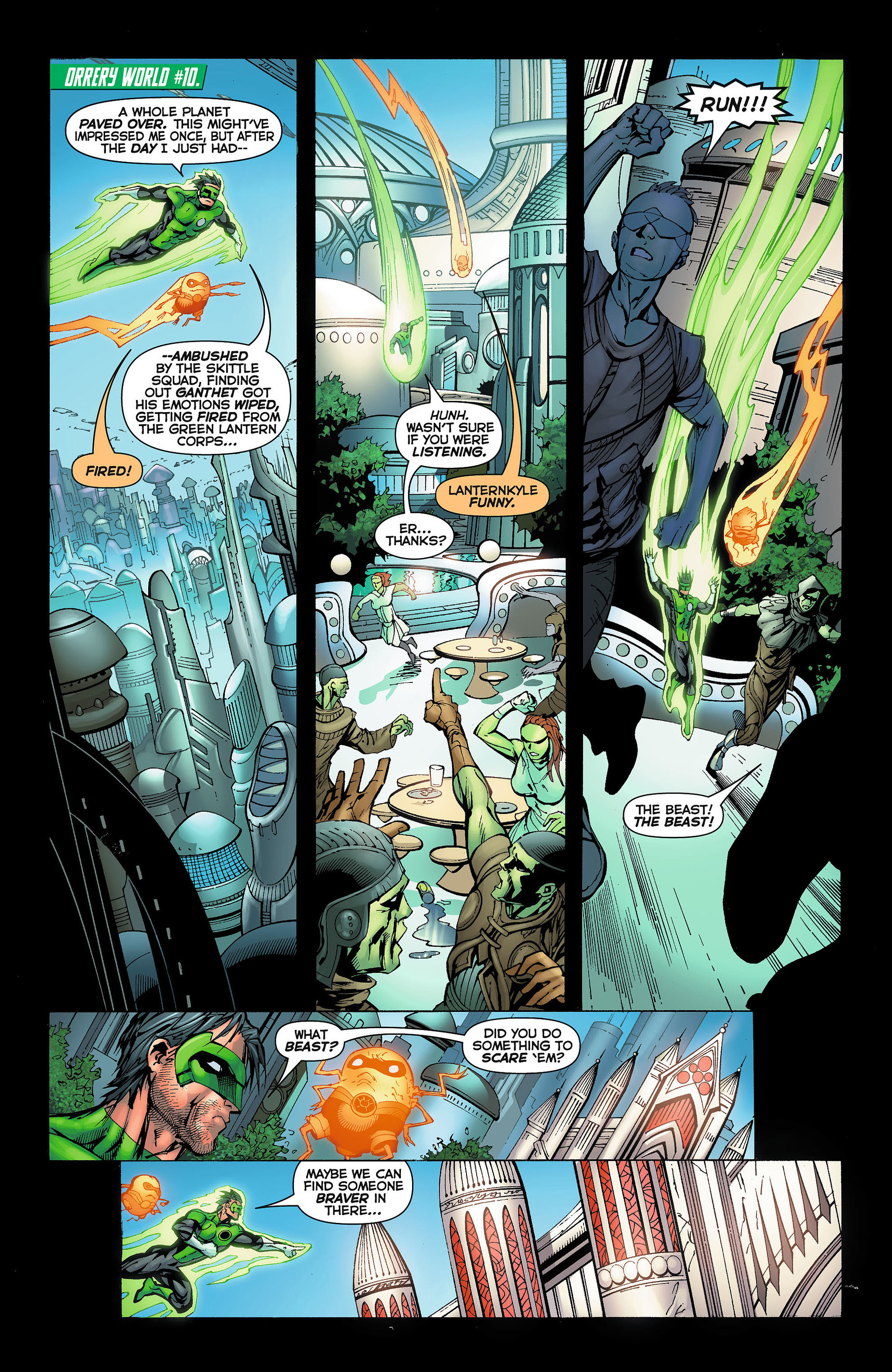 Read online Green Lantern: New Guardians comic -  Issue #5 - 17