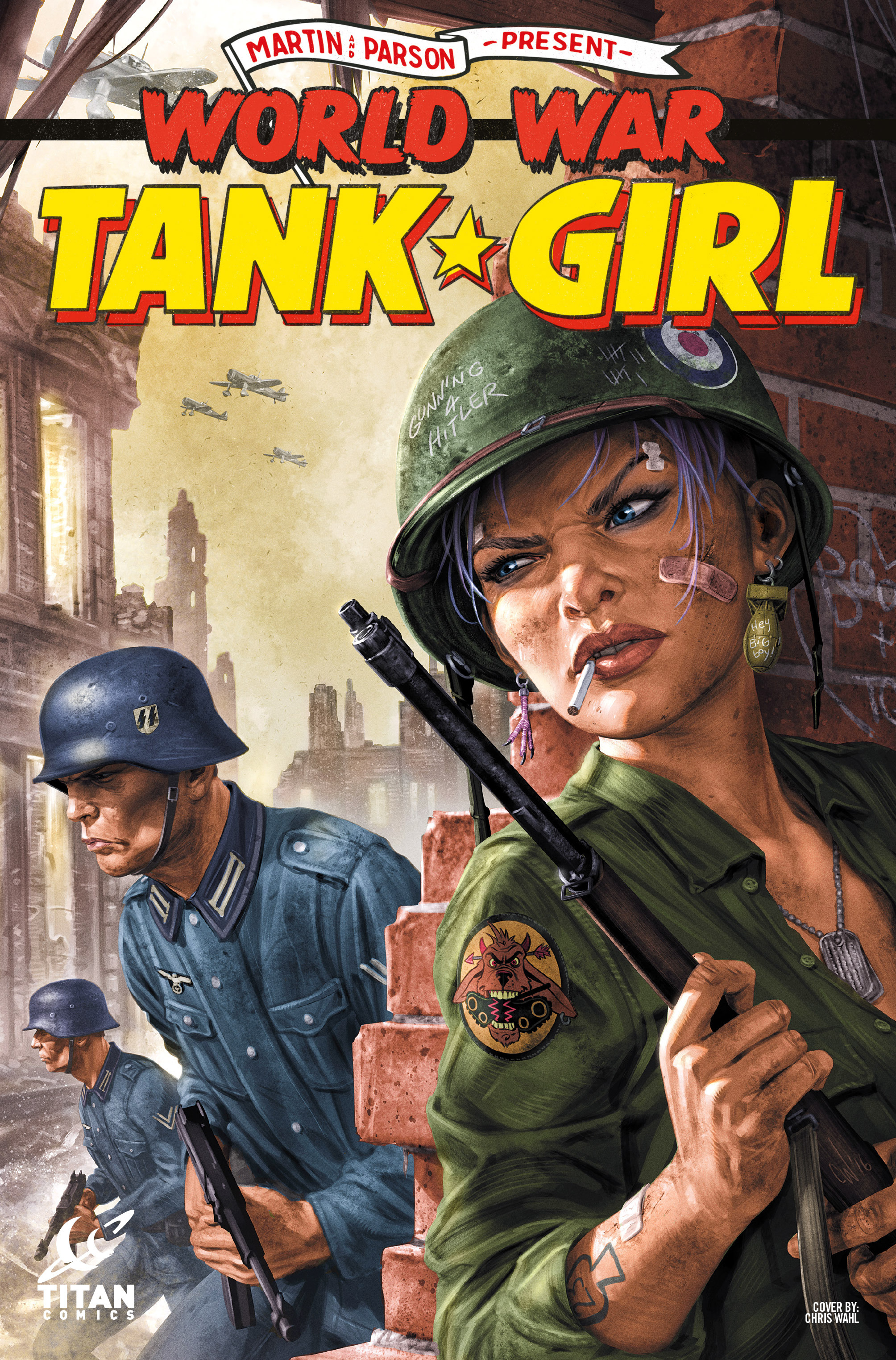 Read online Tank Girl: World War Tank Girl comic -  Issue #1 - 28