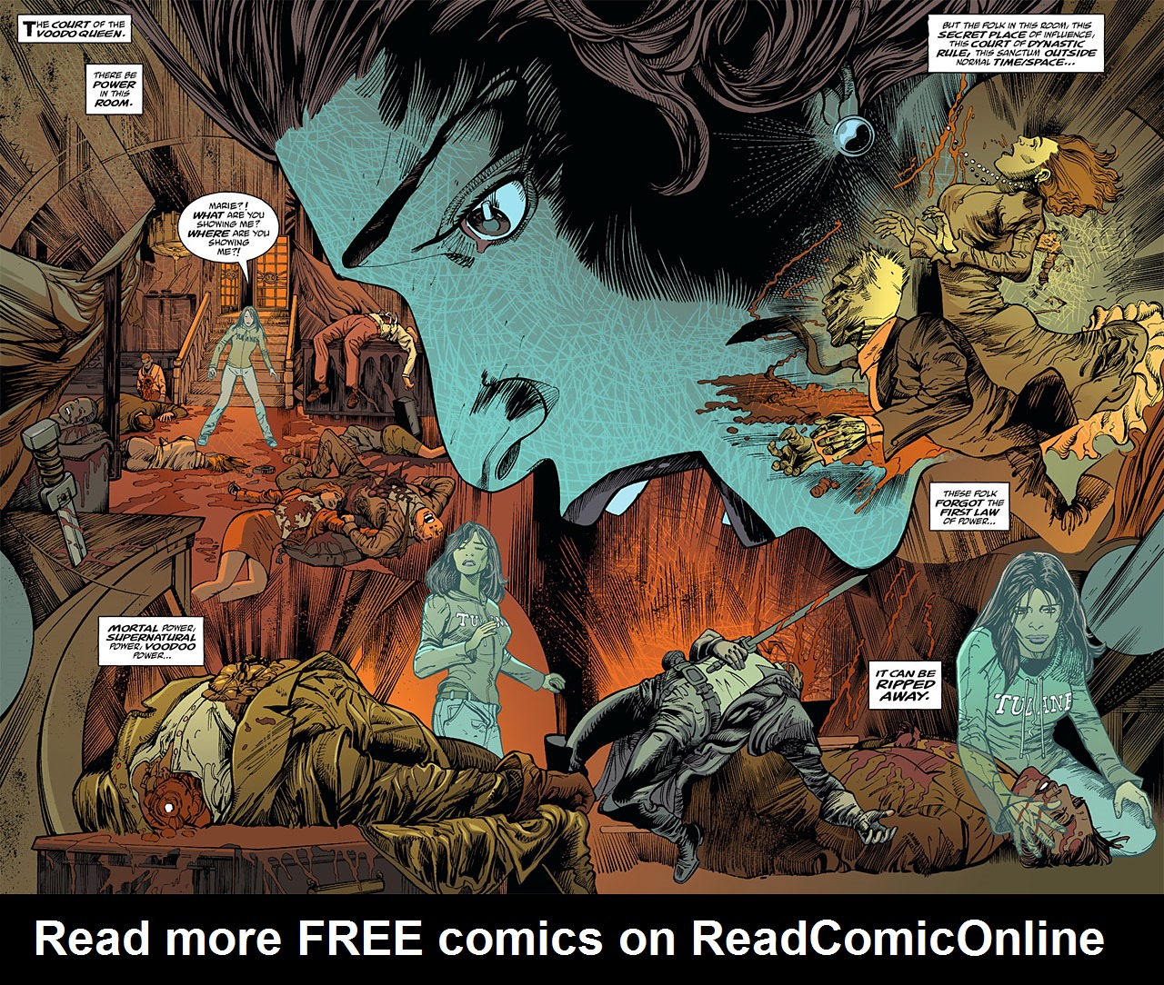 Read online Dominique Laveau: Voodoo Child comic -  Issue #1 - 16