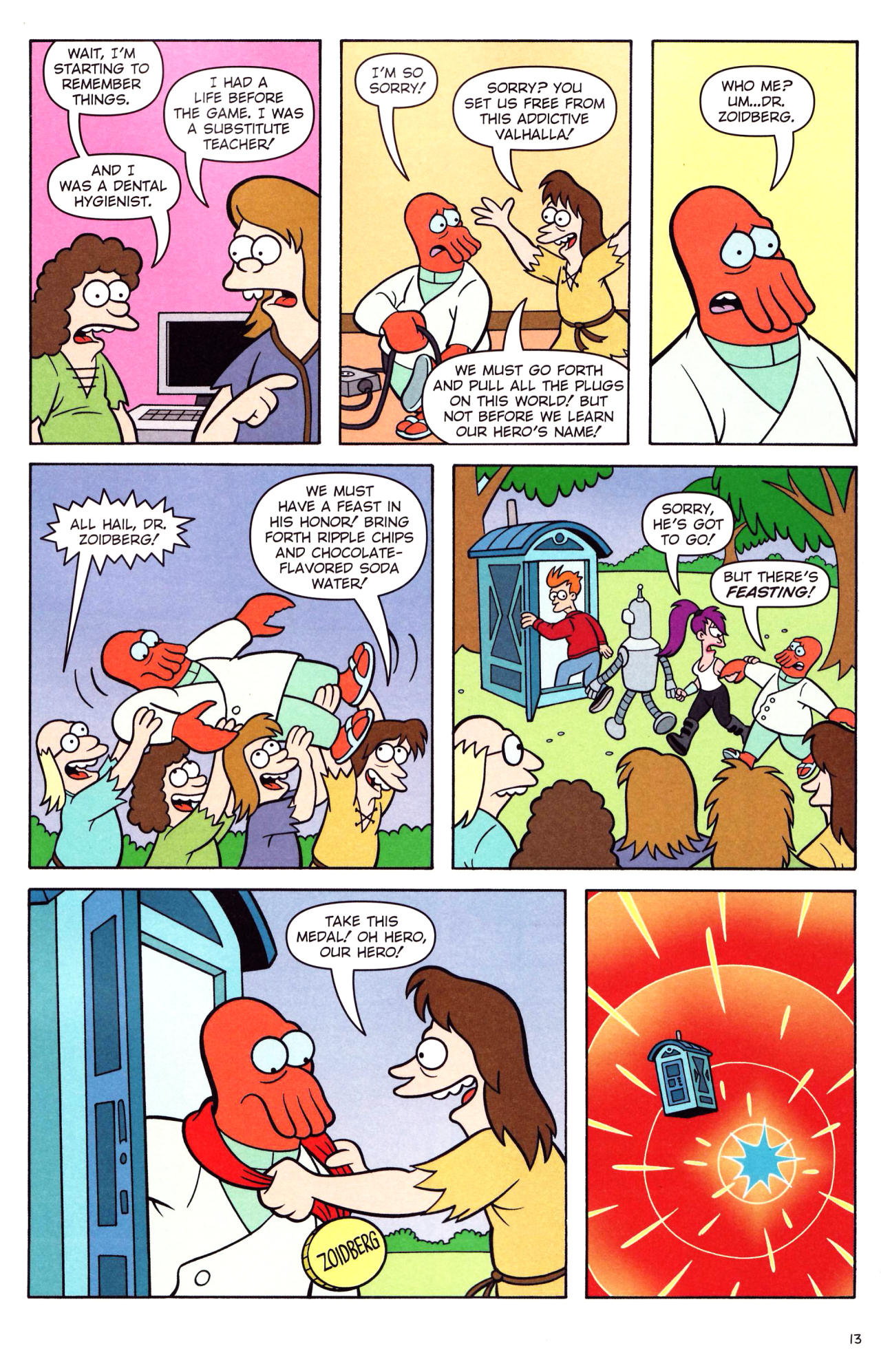 Read online Futurama Comics comic -  Issue #32 - 10