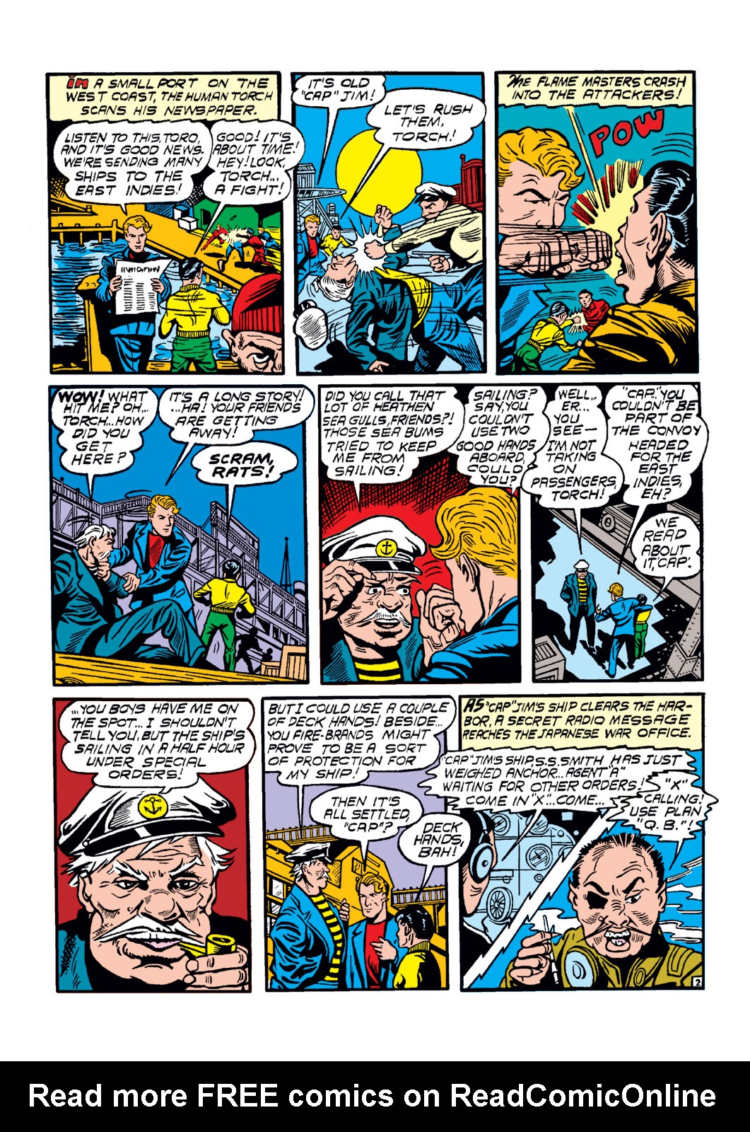 Read online The Human Torch (1940) comic -  Issue #7 - 4