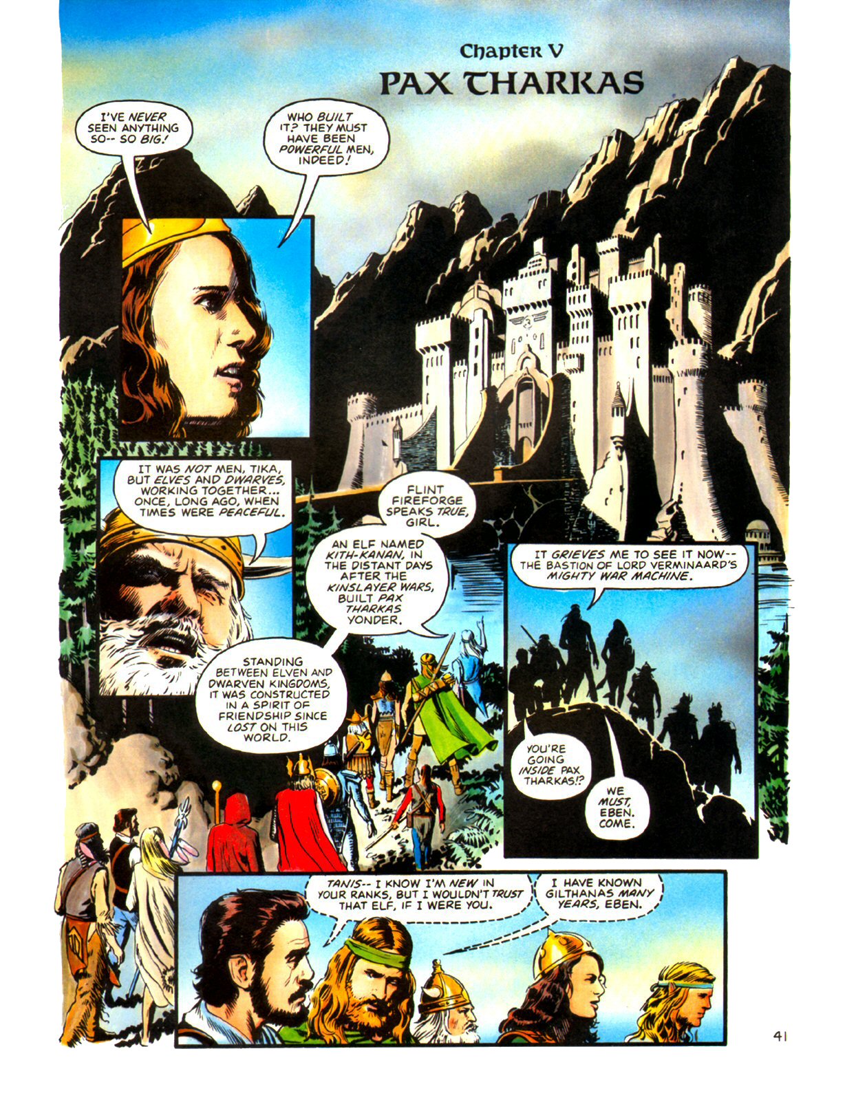 Read online Dragonlance Saga comic -  Issue #2 - 46