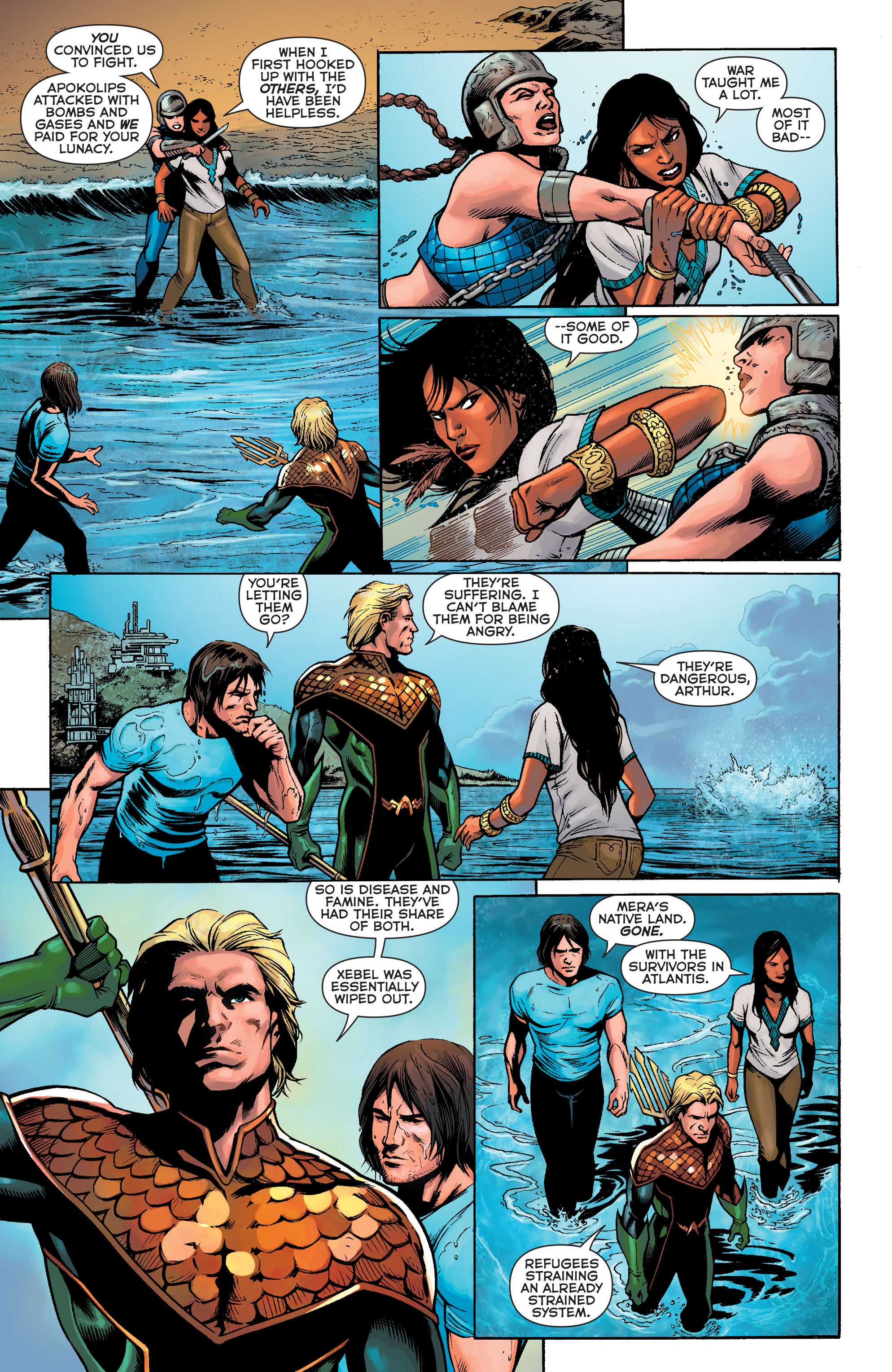 Read online Aquaman: Futures End comic -  Issue #Aquaman: Futures End Full - 7