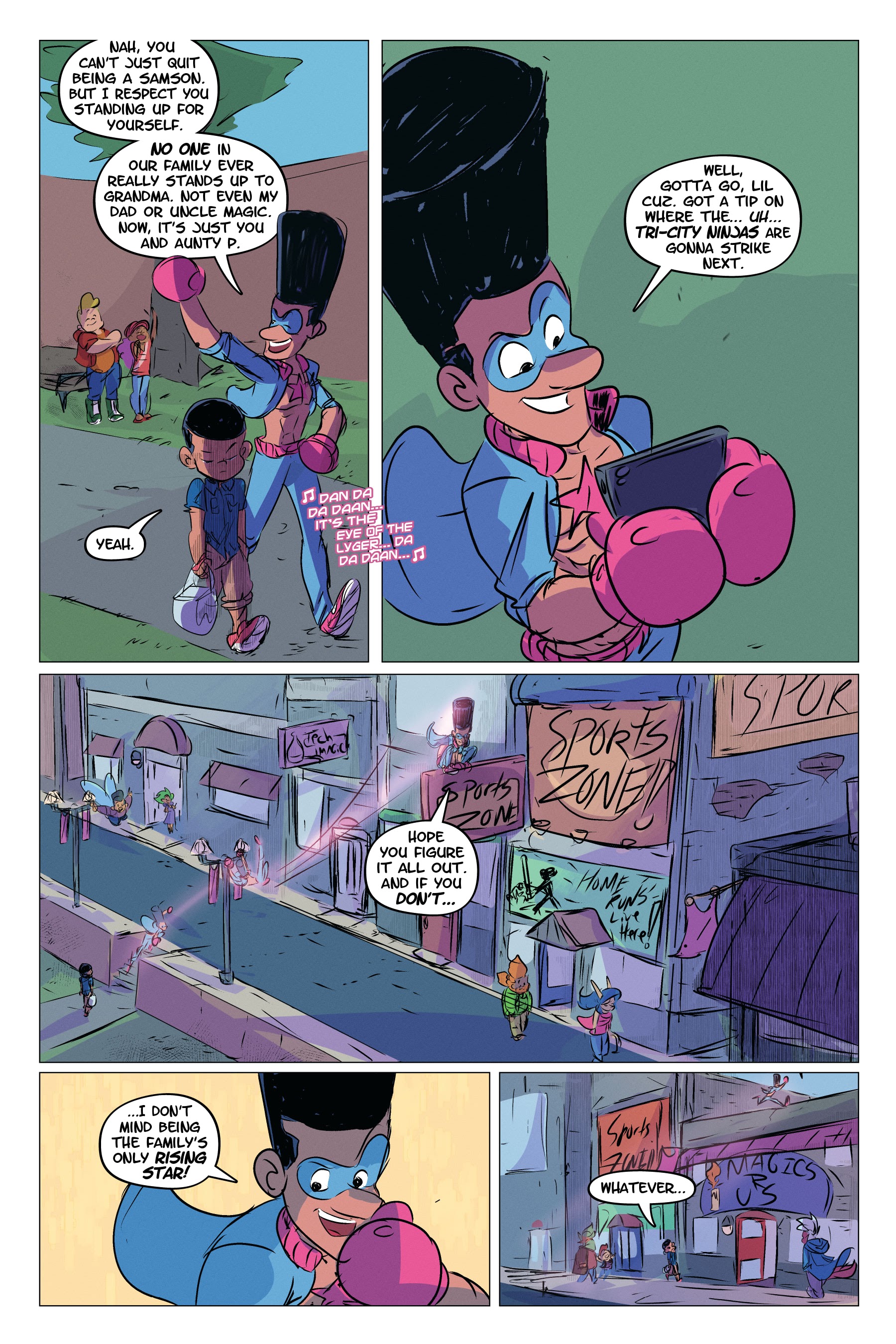 Read online Pax Samson: The Cookout comic -  Issue # TPB (Part 2) - 15