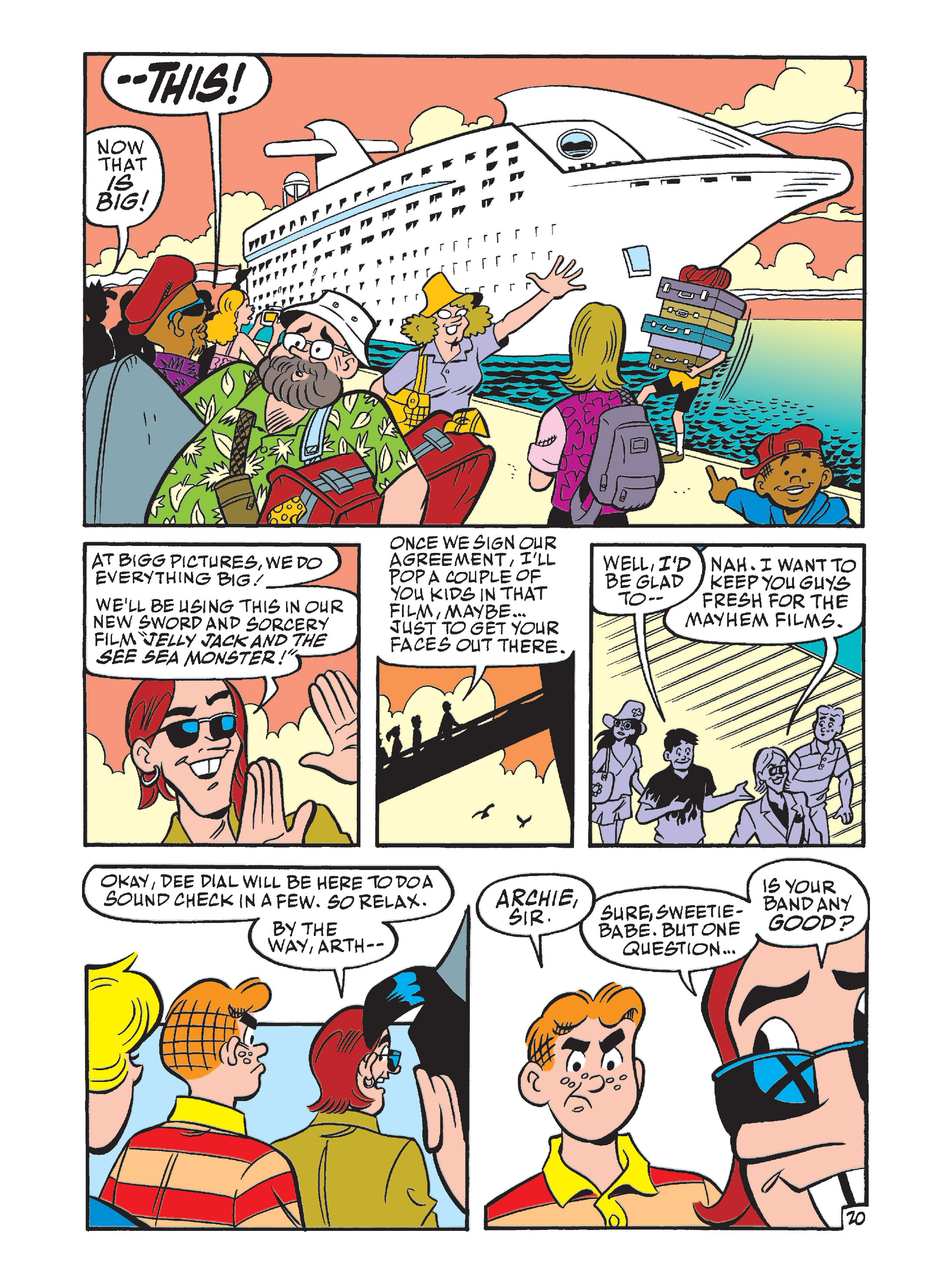 Read online Archie's Funhouse Double Digest comic -  Issue #5 - 55