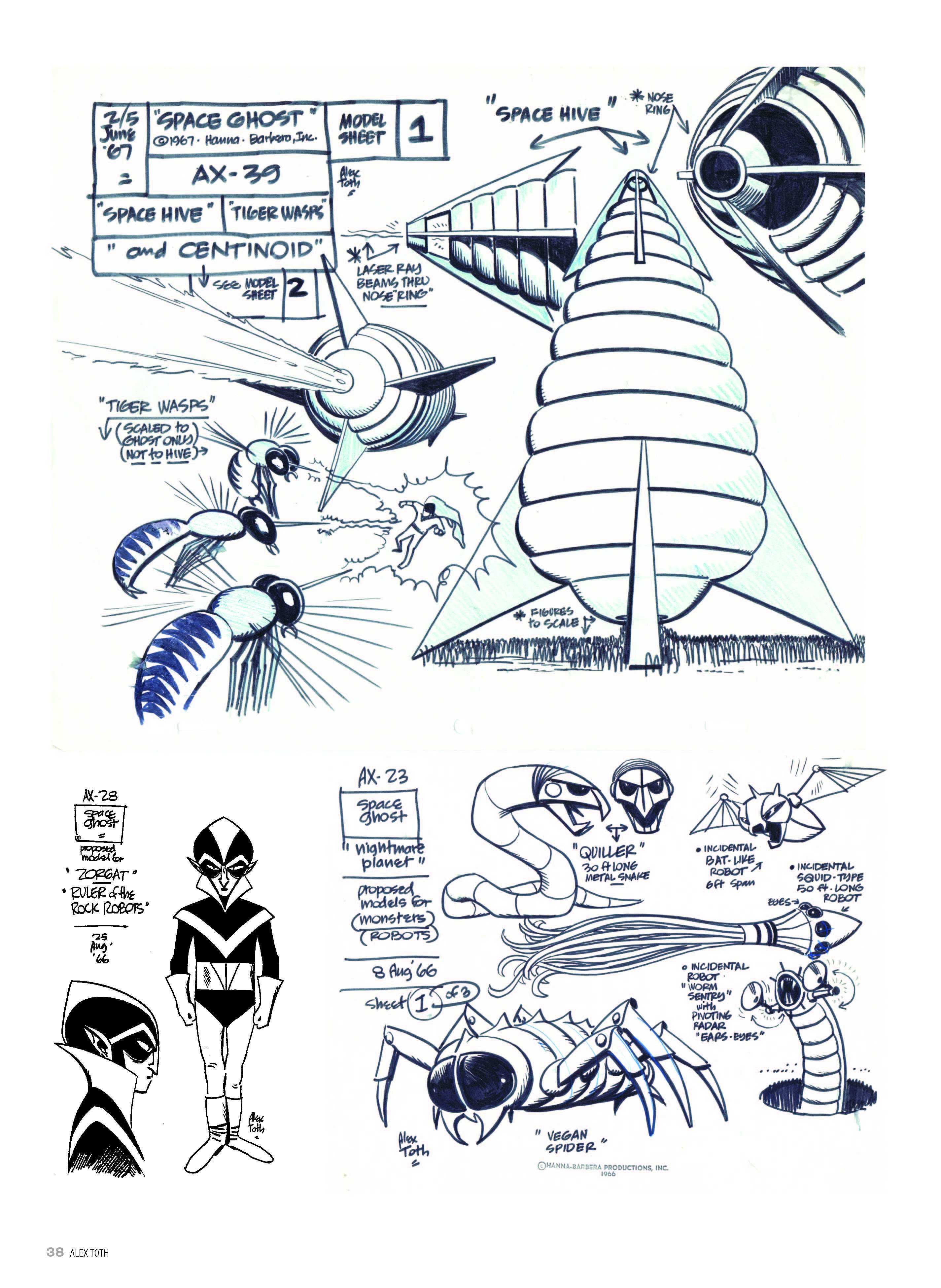 Read online Genius, Animated: The Cartoon Art of Alex Toth comic -  Issue # TPB (Part 1) - 39