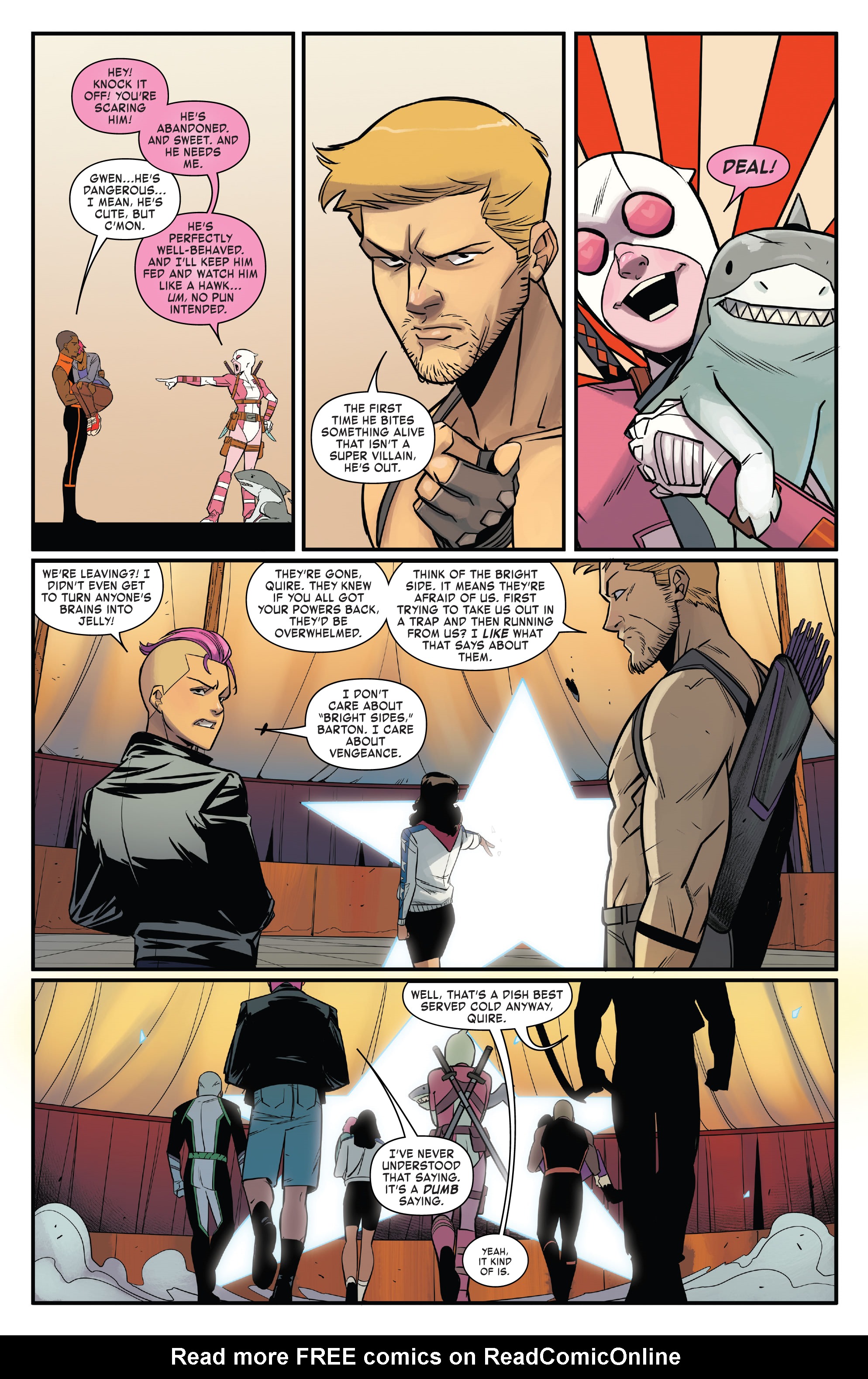 Read online Hawkeye: Team Spirit comic -  Issue # TPB (Part 1) - 58