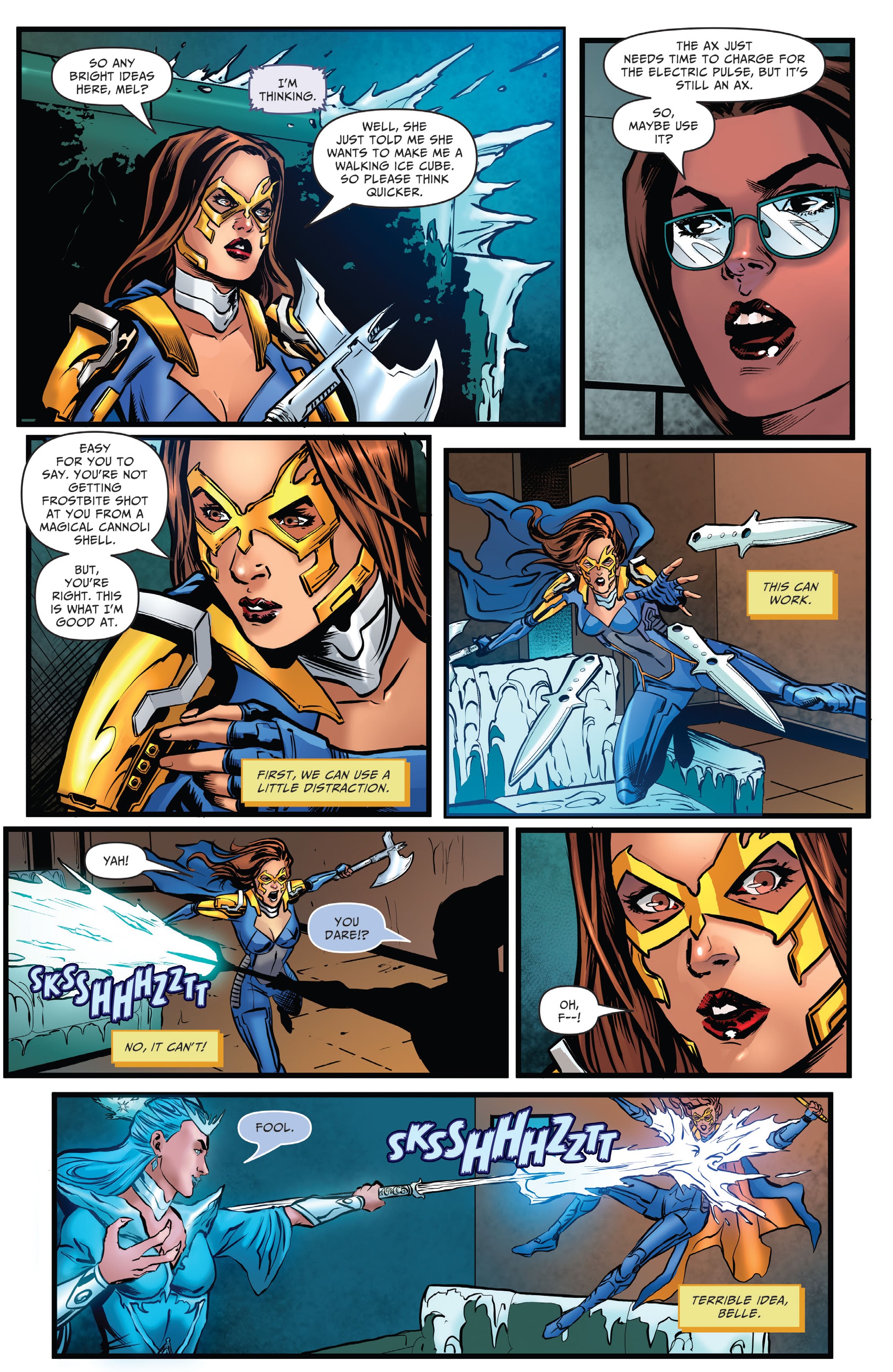 Read online Belle: Dead of Winter comic -  Issue # Full - 28