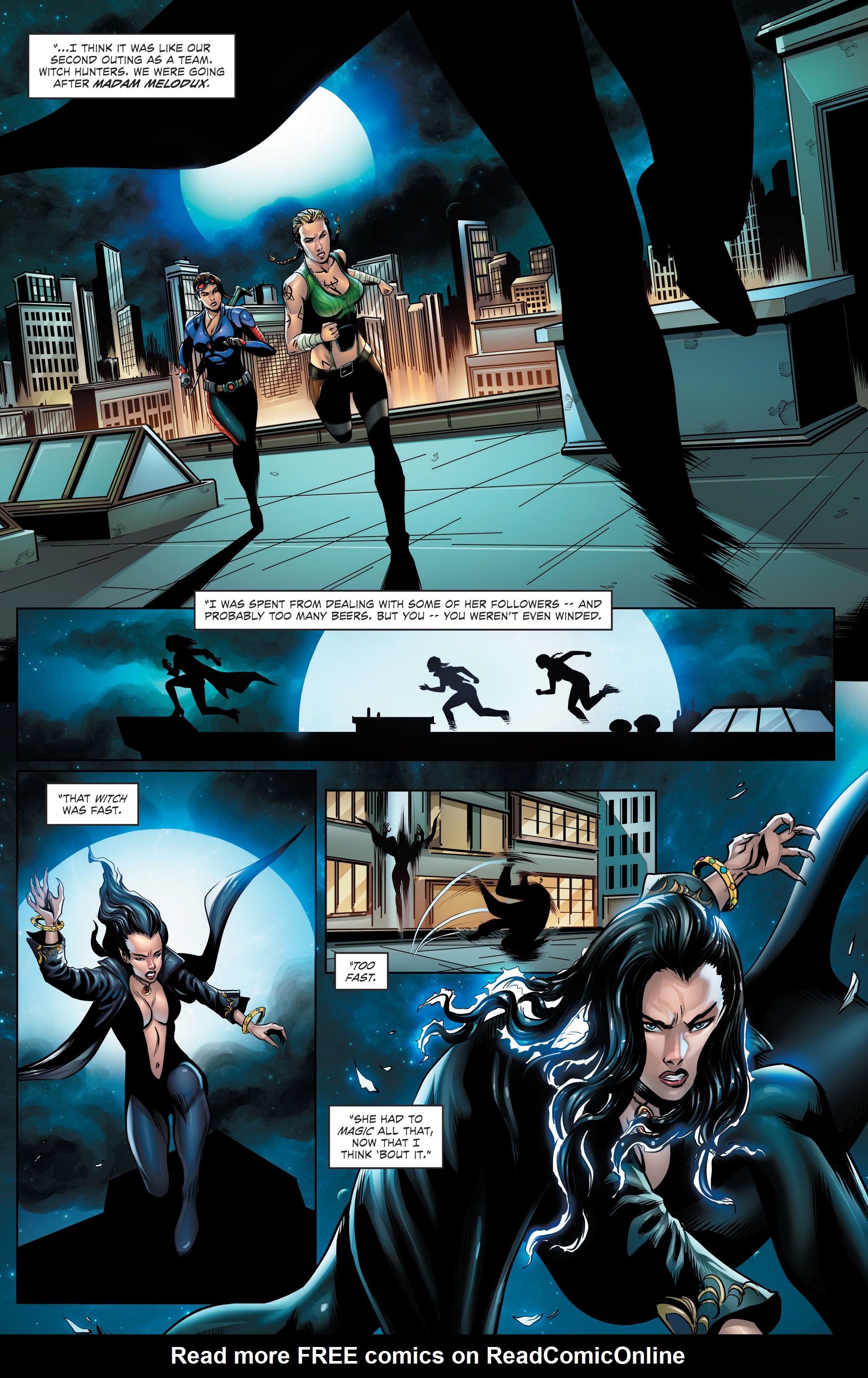 Read online Grimm Universe Presents Quarterly: Darkwatchers comic -  Issue # TPB - 15