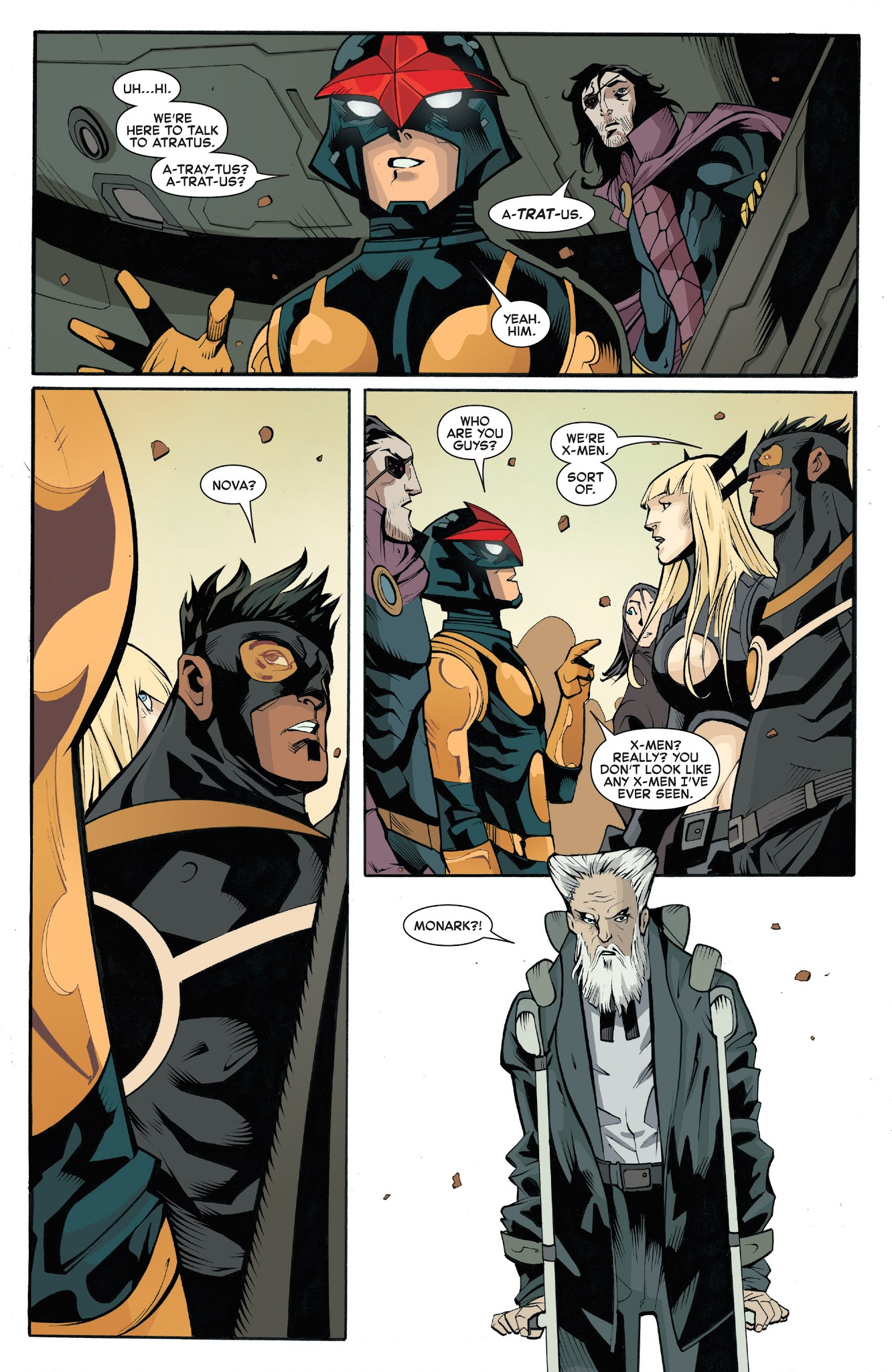 Read online Nova (2013) comic -  Issue # _Special 1 - 12