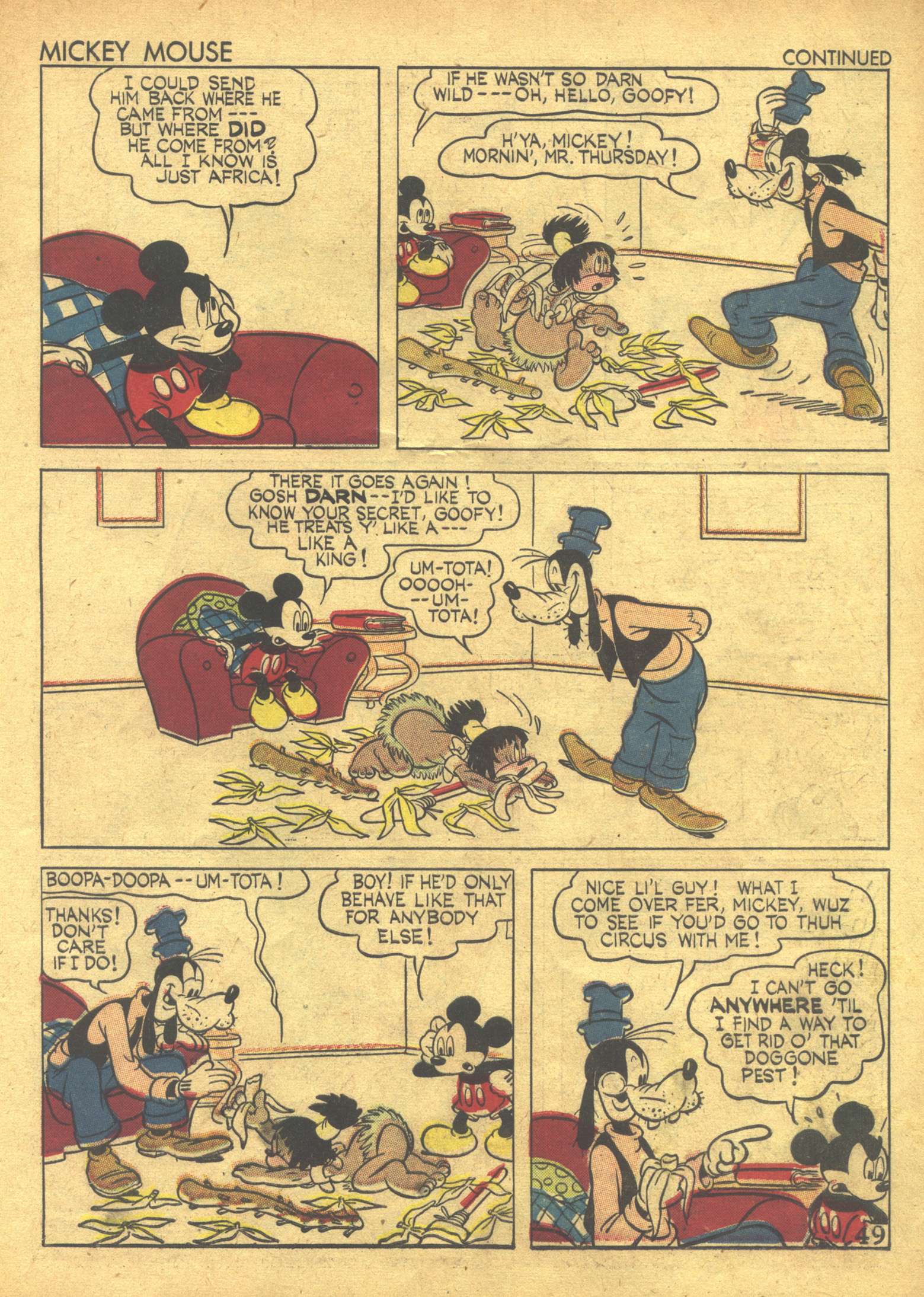Read online Walt Disney's Comics and Stories comic -  Issue #23 - 51