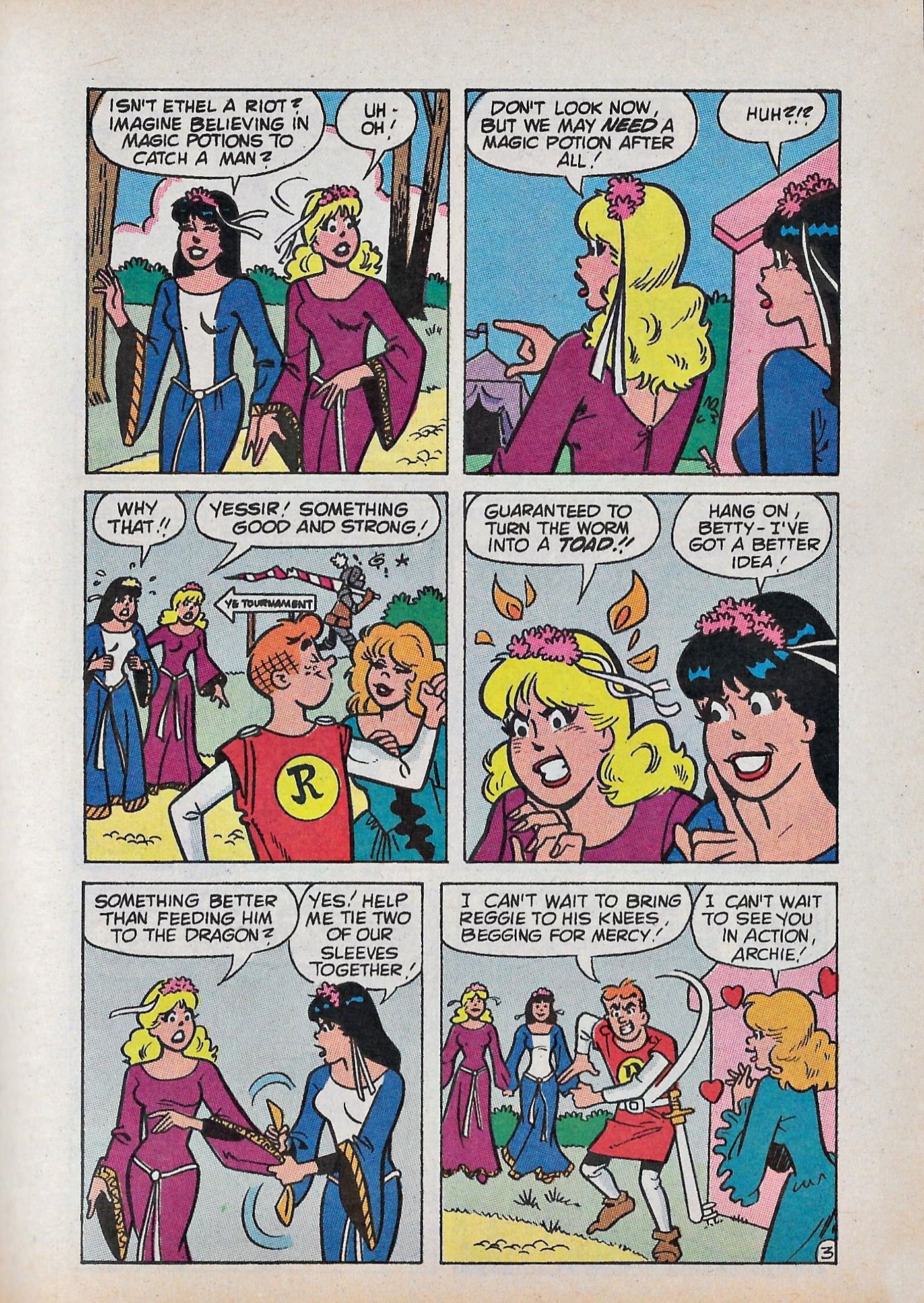 Read online Betty and Veronica Digest Magazine comic -  Issue #56 - 39