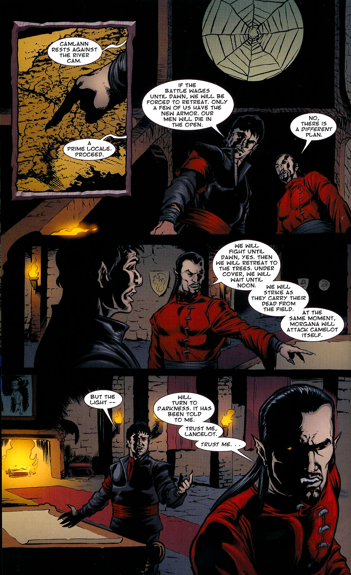 Read online Dracula vs King Arthur comic -  Issue #4 - 26