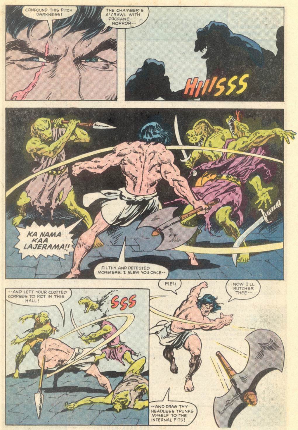 Read online Kull The Conqueror (1983) comic -  Issue #10 - 18