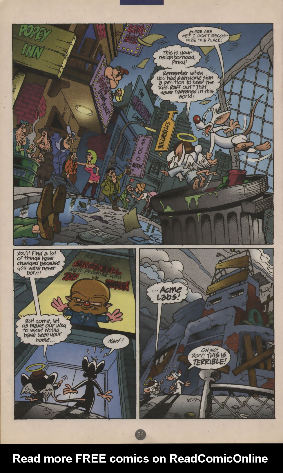 Read online Pinky and The Brain comic -  Issue #19 - 19