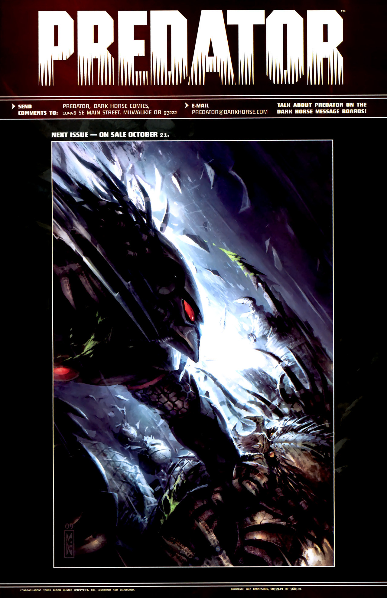 Read online Predator comic -  Issue #2 - 22