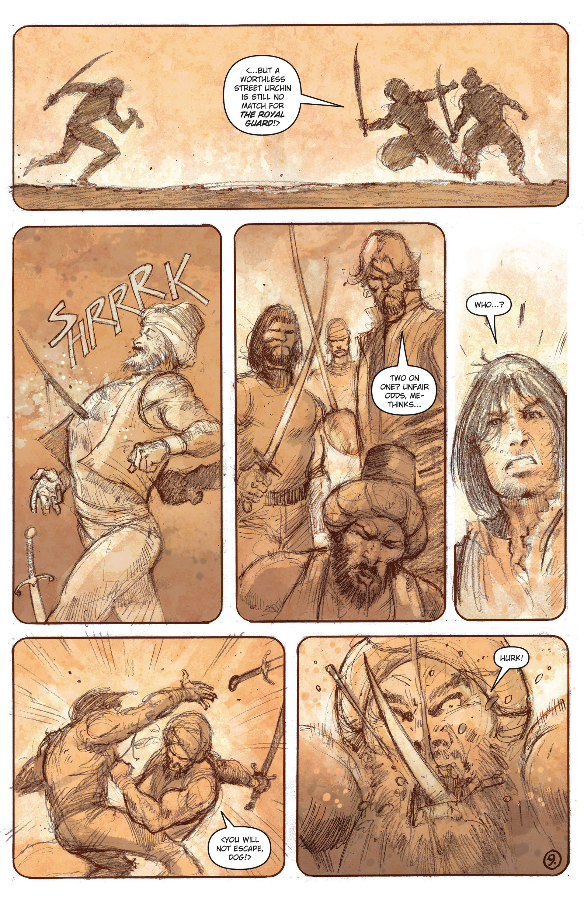 Read online Five Ghosts comic -  Issue #9 - 11