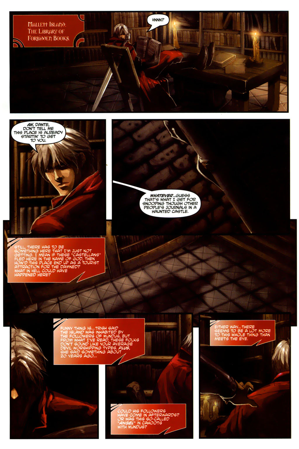 Read online Devil May Cry comic -  Issue #2 - 17