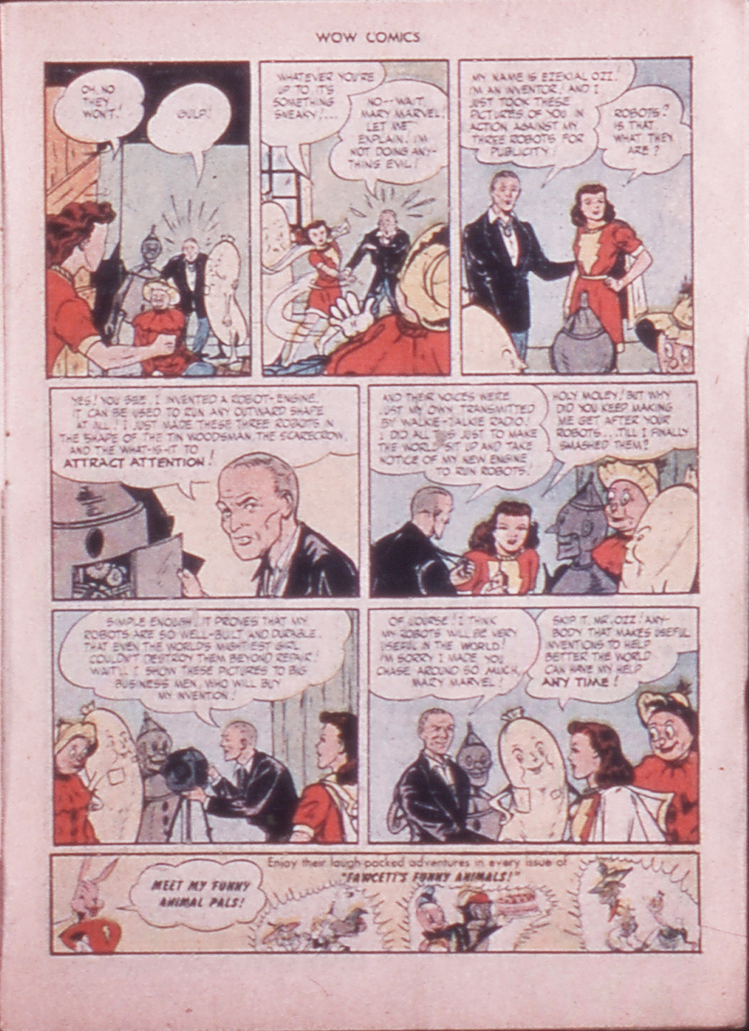 Read online Wow Comics comic -  Issue #48 - 11