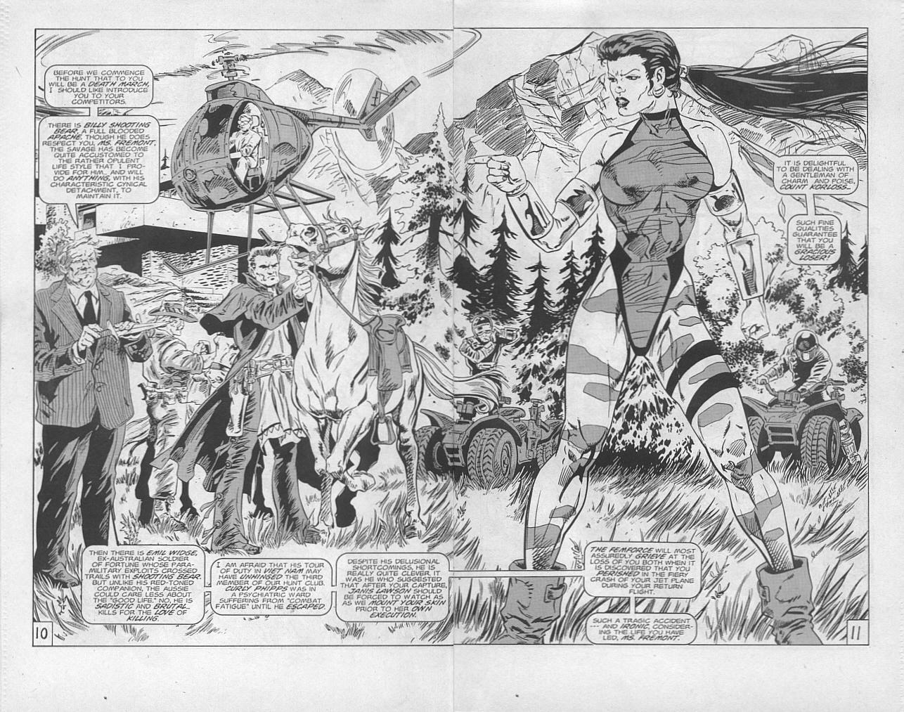 Read online Femforce comic -  Issue #90 - 12