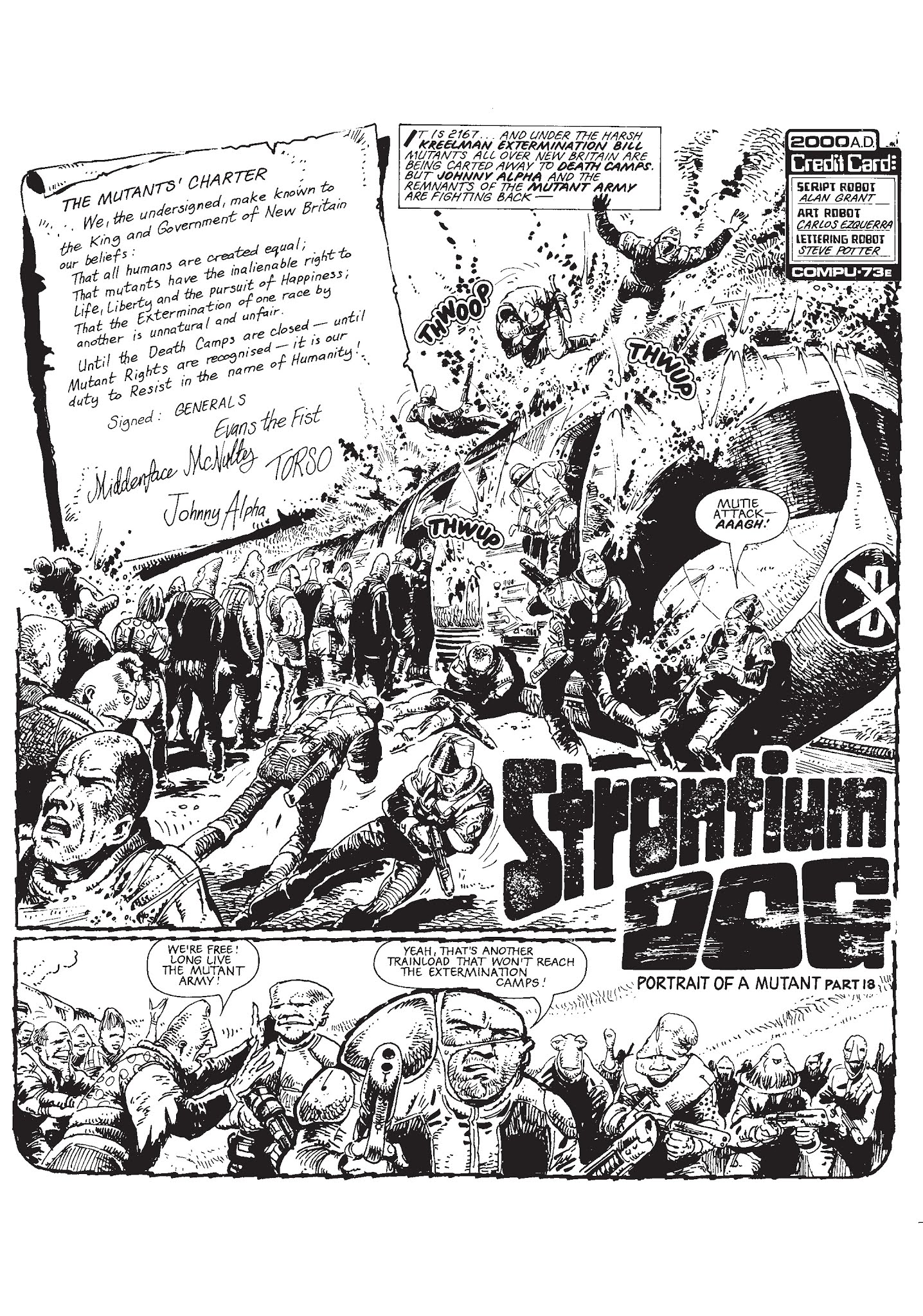 Read online Strontium Dog: Search/Destroy Agency Files comic -  Issue # TPB 2 (Part 1) - 96