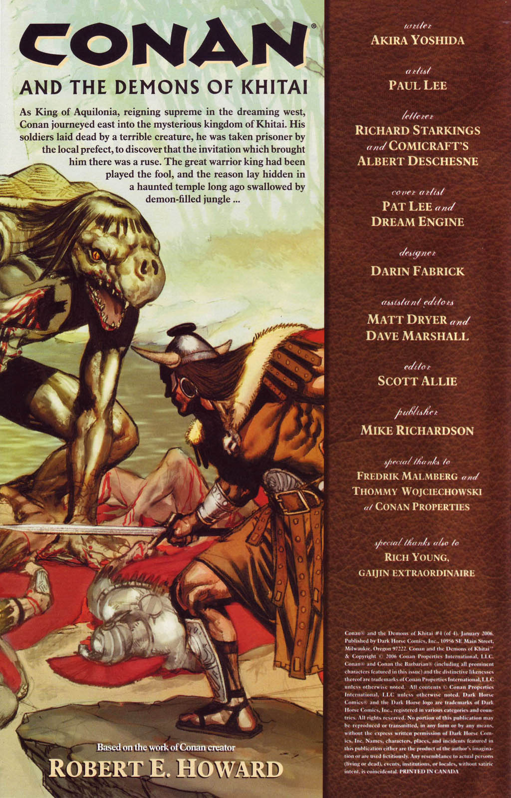 Read online Conan and the Demons of Khitai comic -  Issue #4 - 2