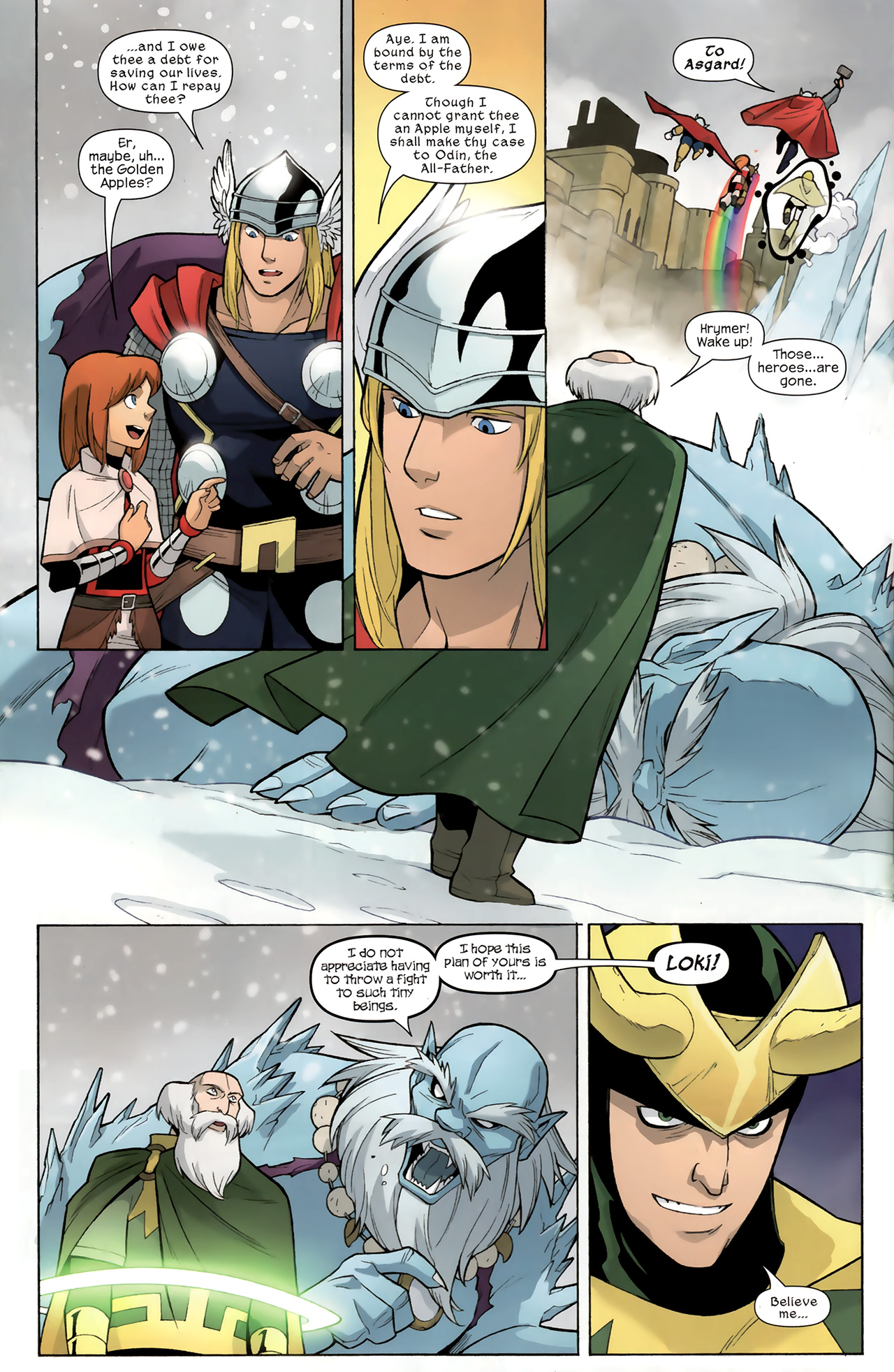 Read online Thor and the Warriors Four comic -  Issue #2 - 20