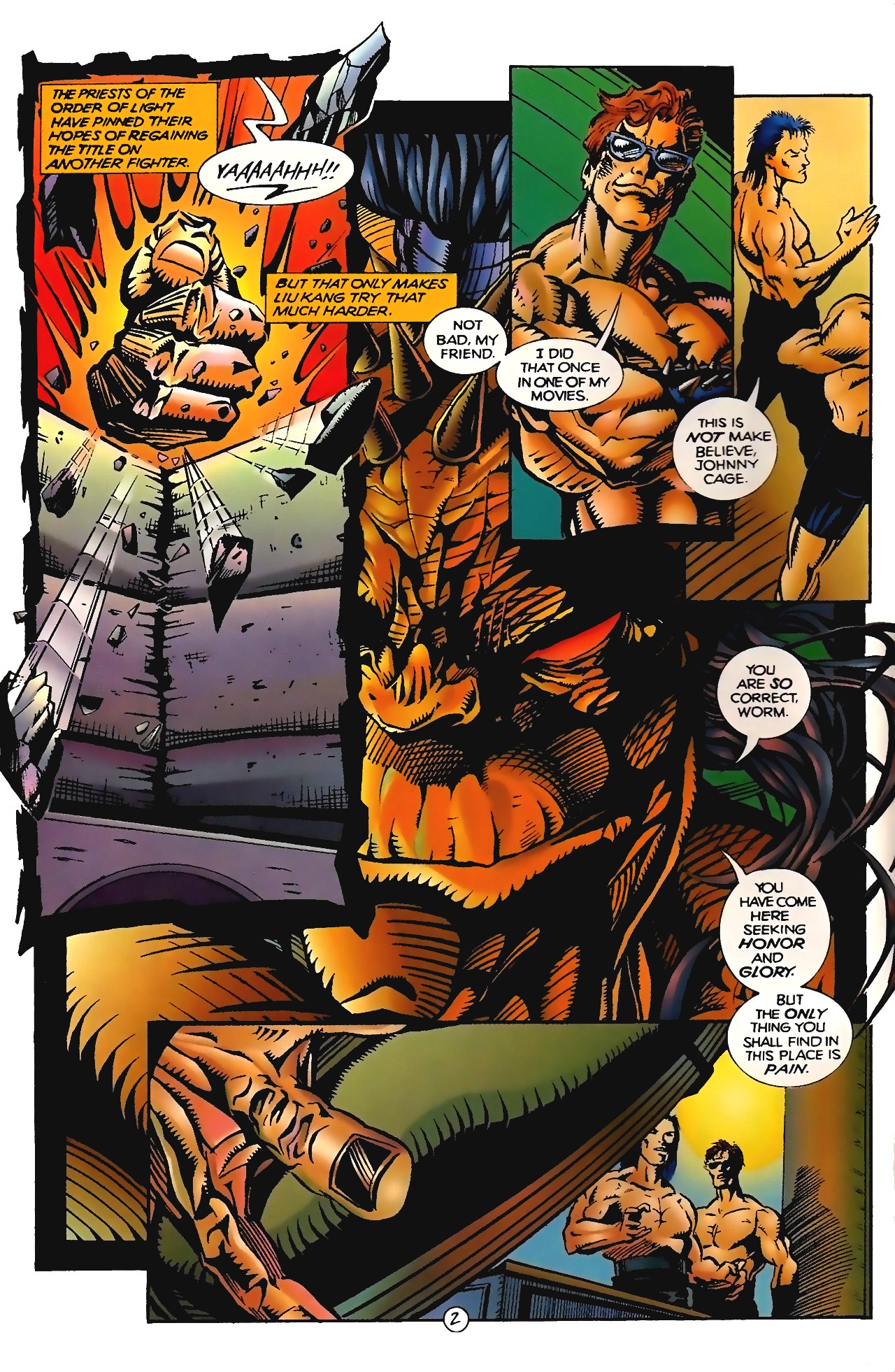 Read online Mortal Kombat (1994) comic -  Issue #2 - 3