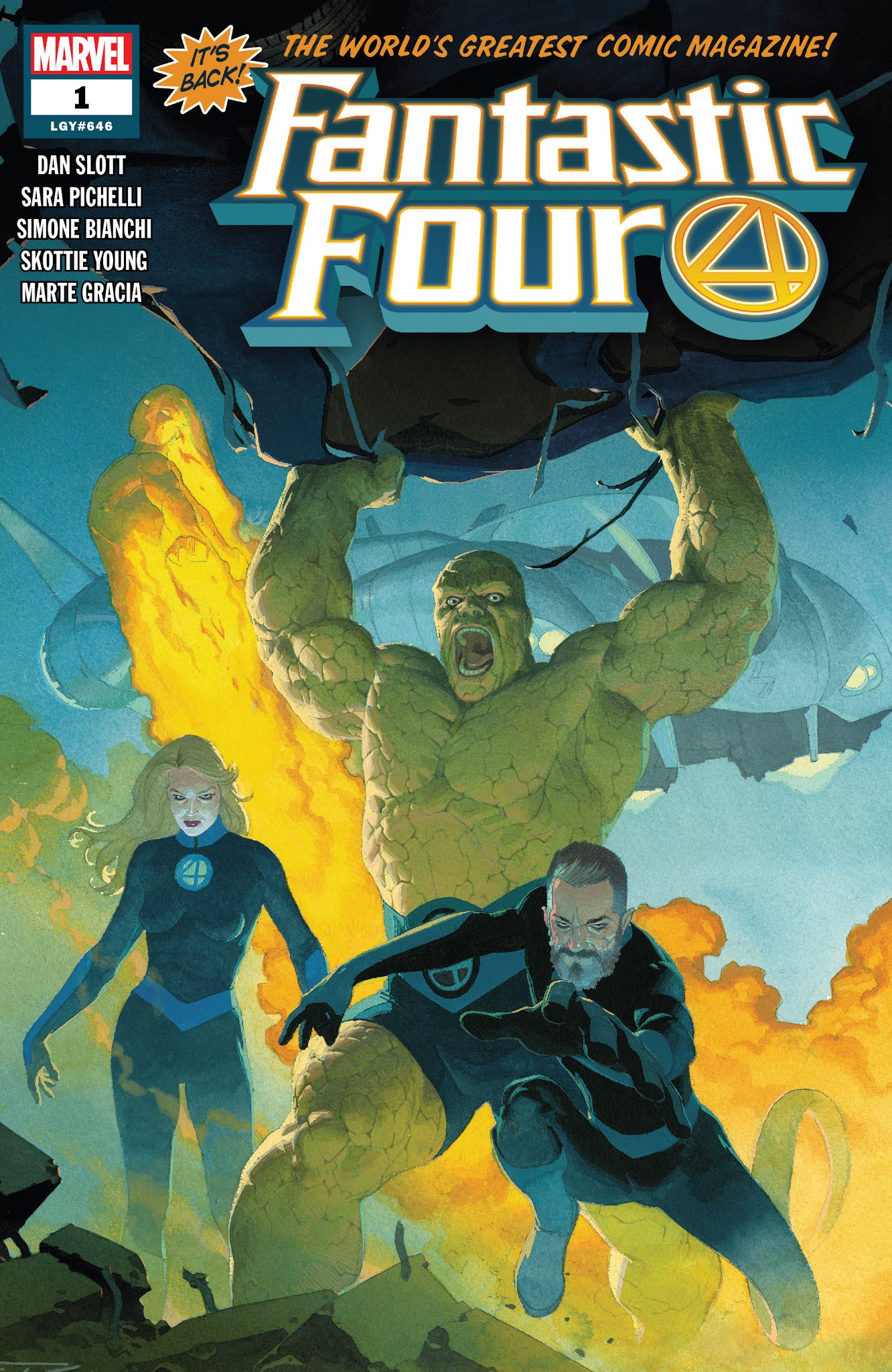 Read online Fantastic Four (2018) comic -  Issue #1 - 1