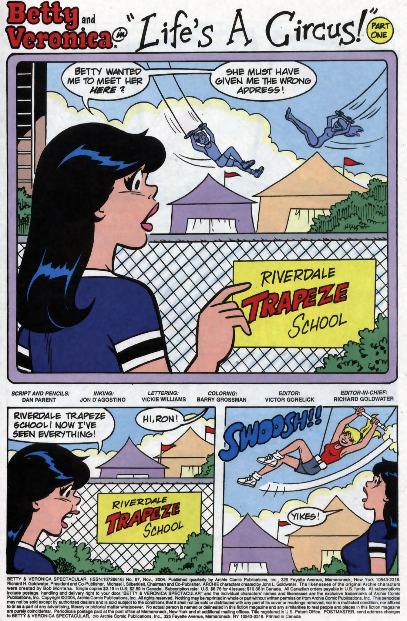 Read online Betty & Veronica Spectacular comic -  Issue #67 - 2