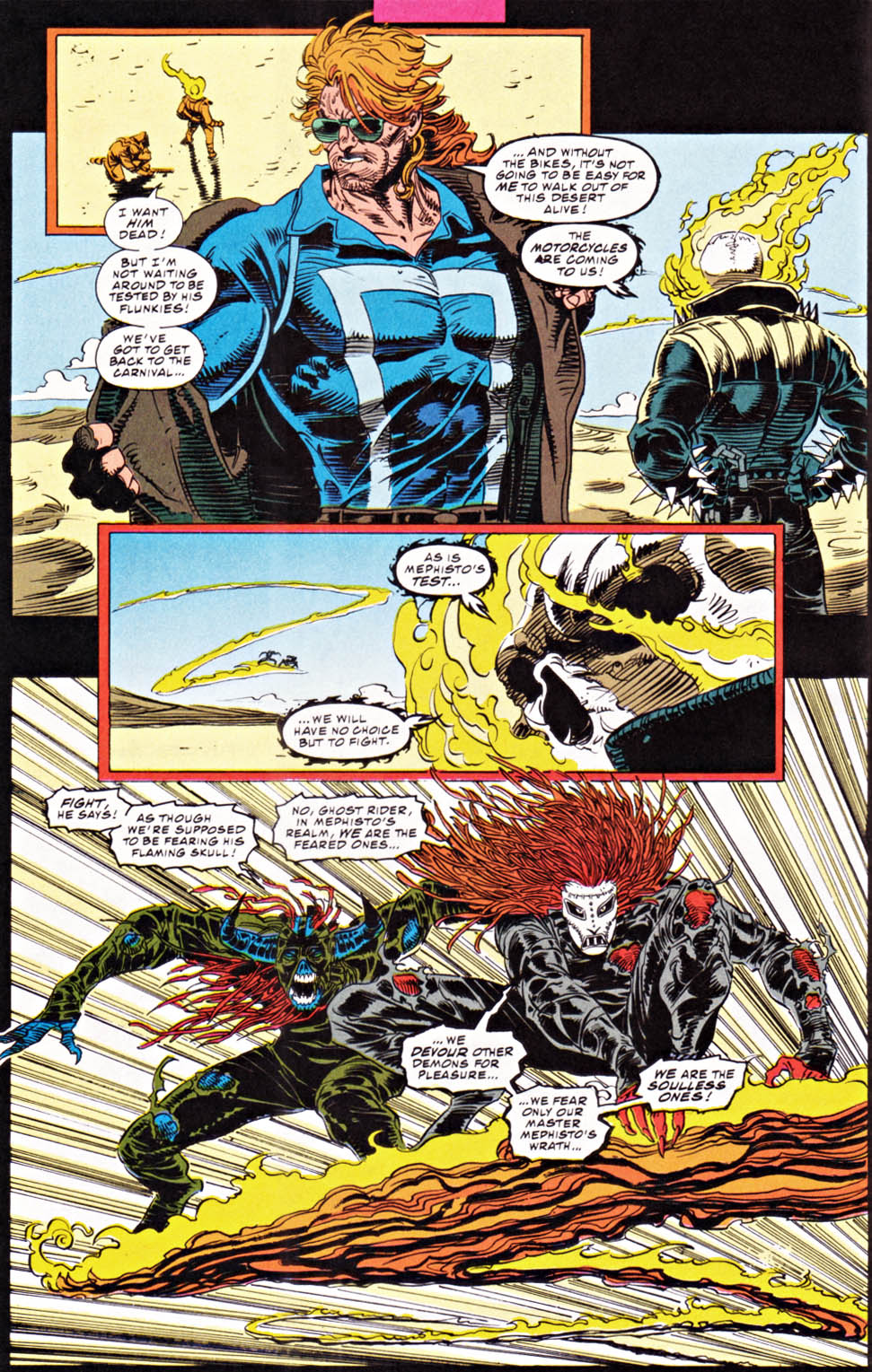 Read online Ghost Rider/Blaze: Spirits of Vengeance comic -  Issue #8 - 5
