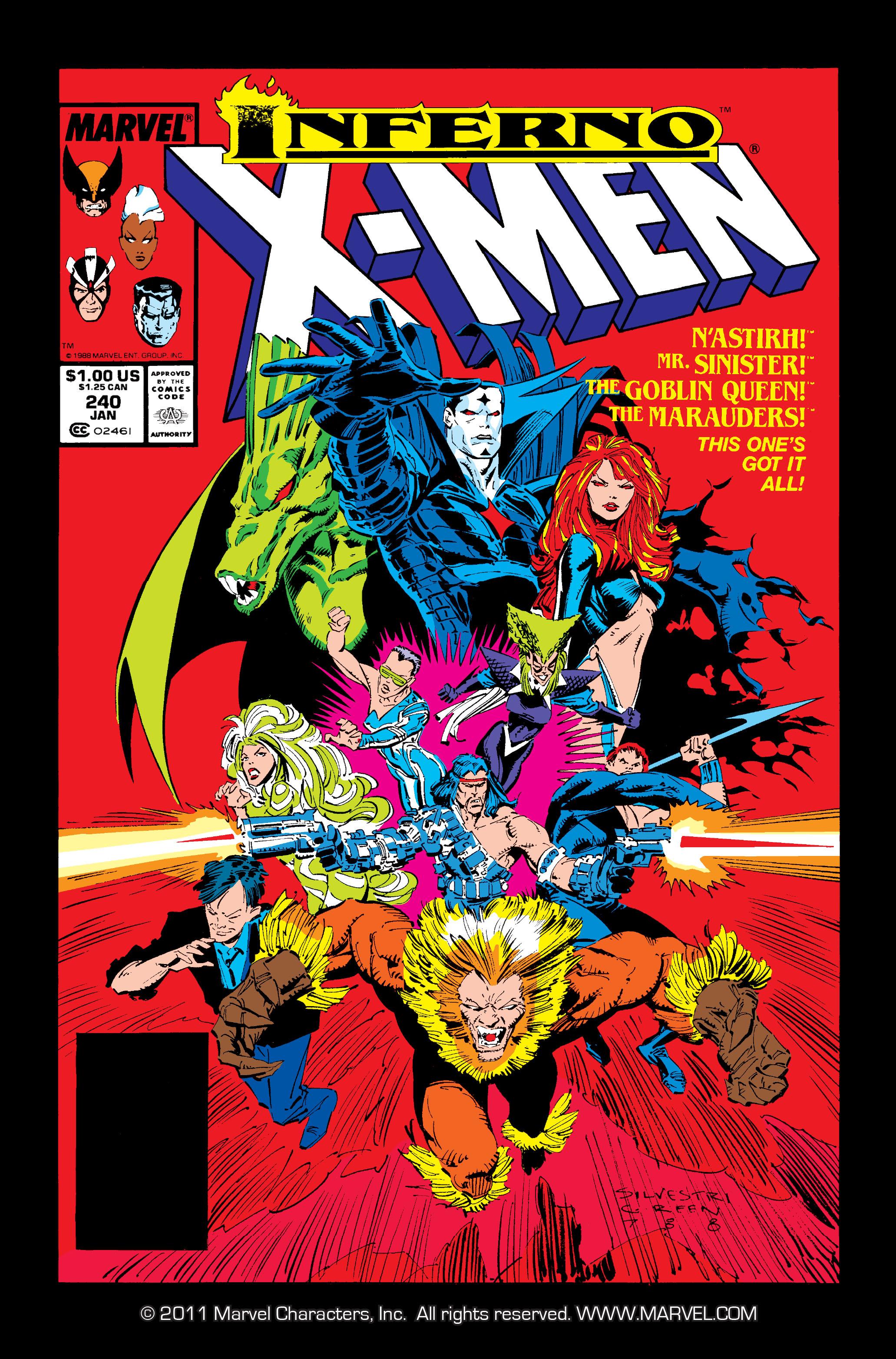 Uncanny XMen v1 240 Read All Comics Online