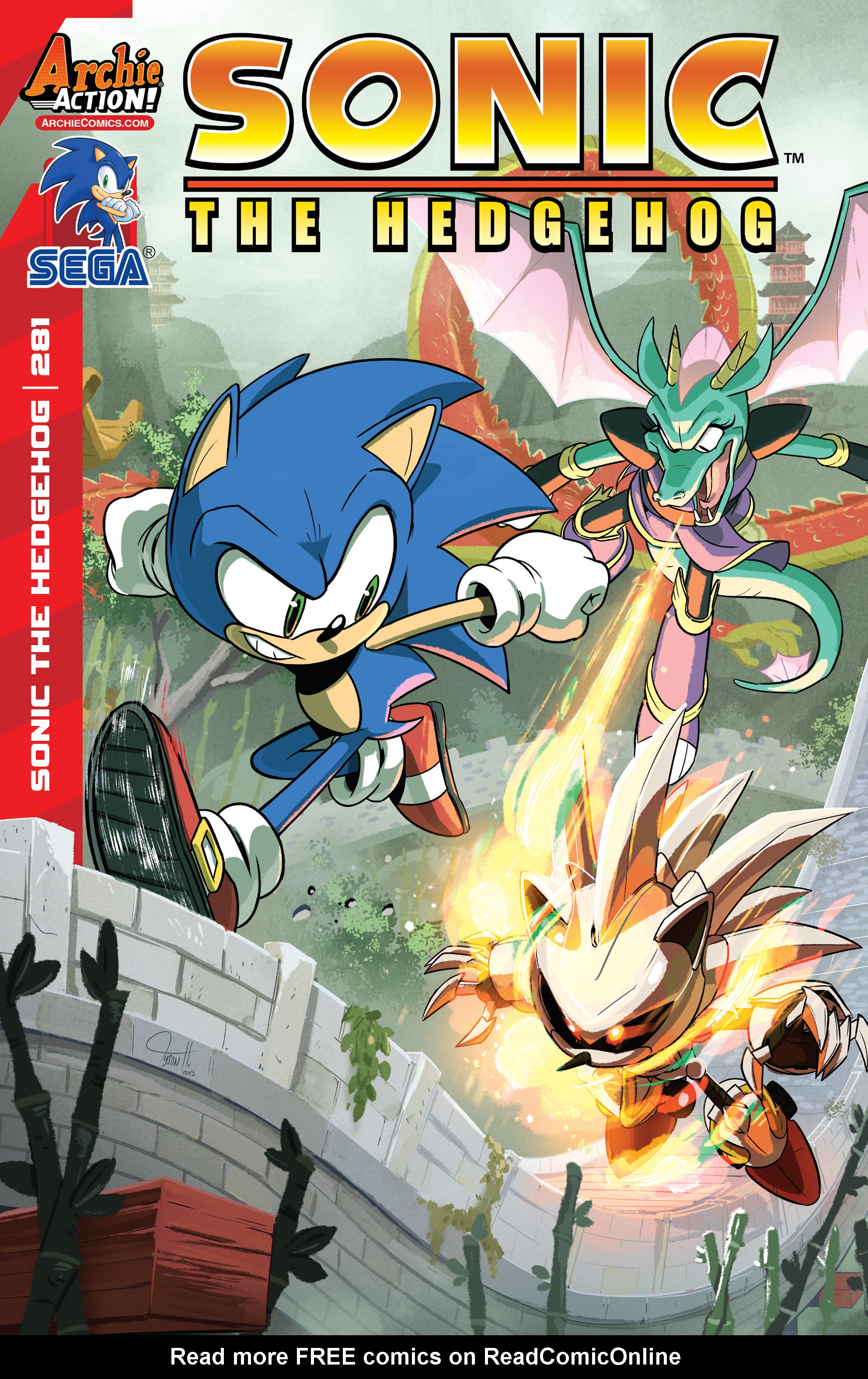 Read online Sonic The Hedgehog comic -  Issue #281 - 1