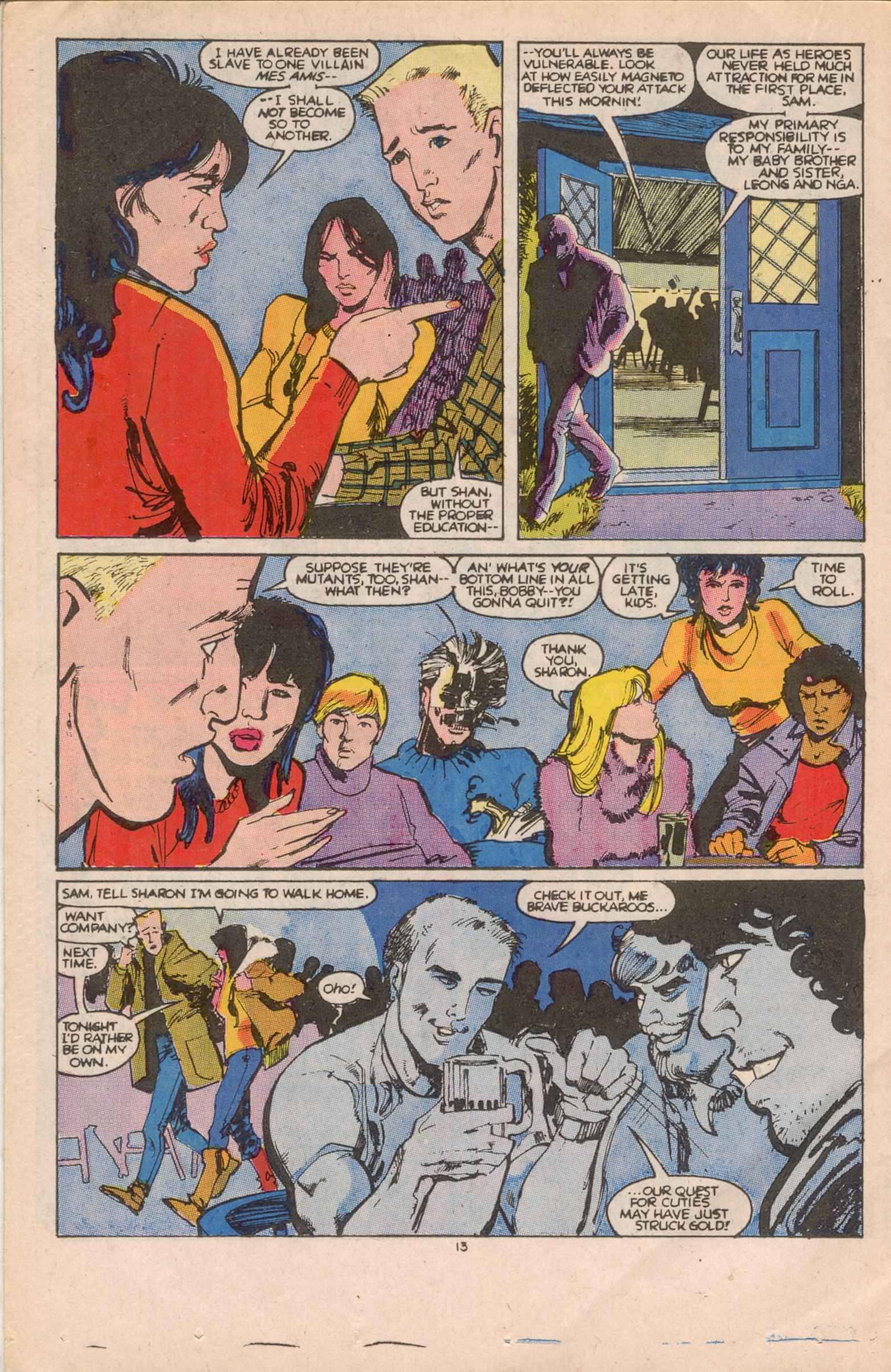 Read online The New Mutants comic -  Issue #35 - 14