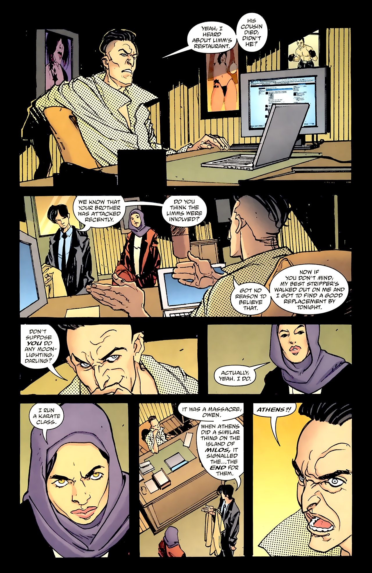 Read online Greek Street comic -  Issue #7 - 20