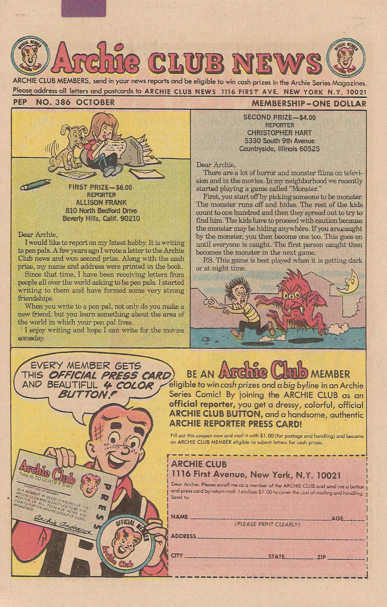 Read online Pep Comics comic -  Issue #386 - 26