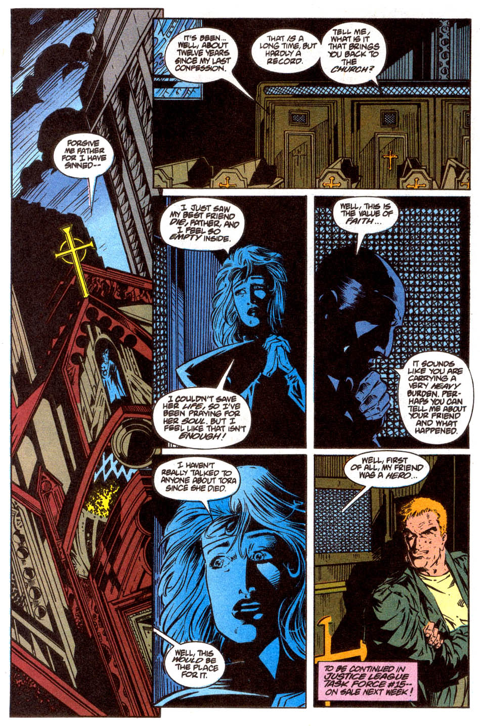 Read online Justice League America comic -  Issue #91 - 22