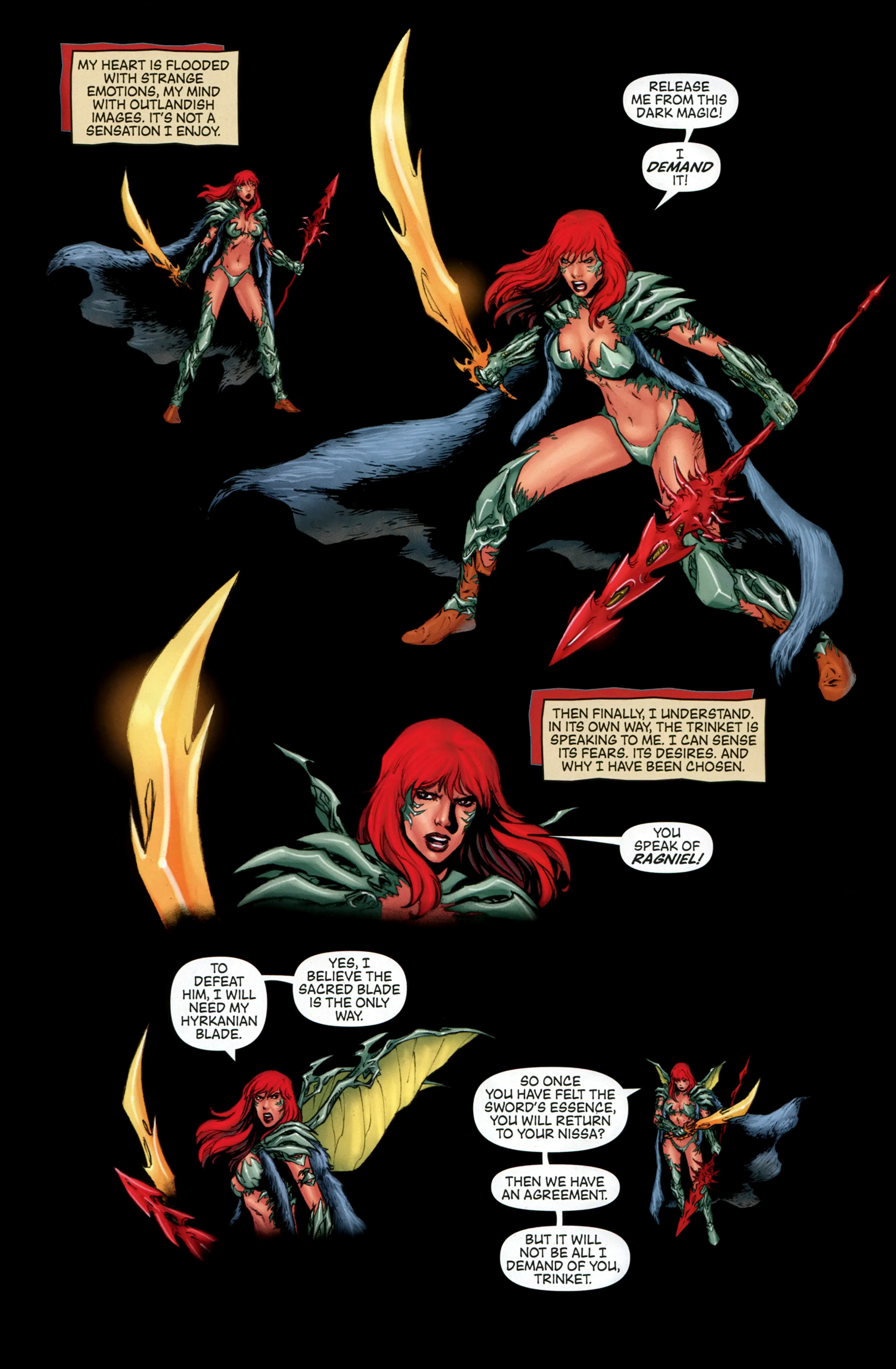 Read online Witchblade/Red Sonja comic -  Issue #4 - 6